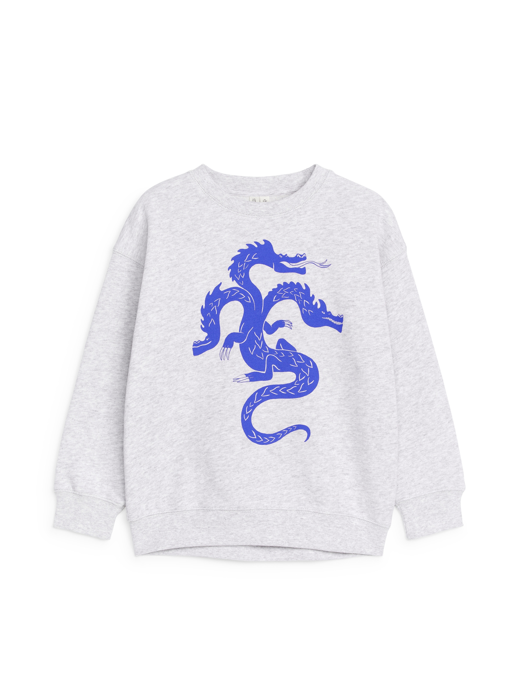 Relaxed Sweatshirt - Grey/Dragon - Relaxed fit - Children - StillMedia/DescriptiveStillLife - 3