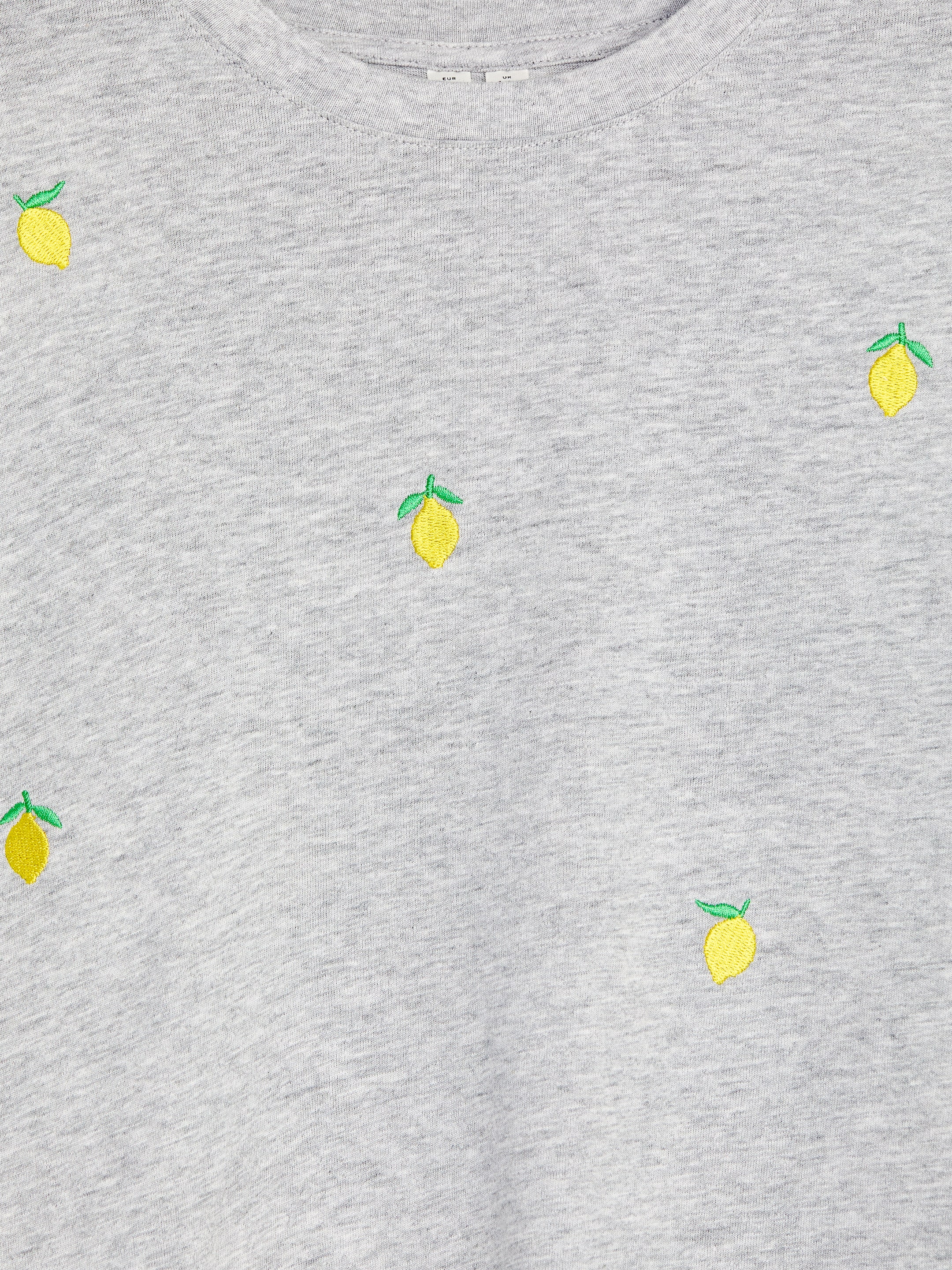 T-shirt brodé - gris - Relaxed fit - Enfant - StillMedia/DescriptiveDetail - 1