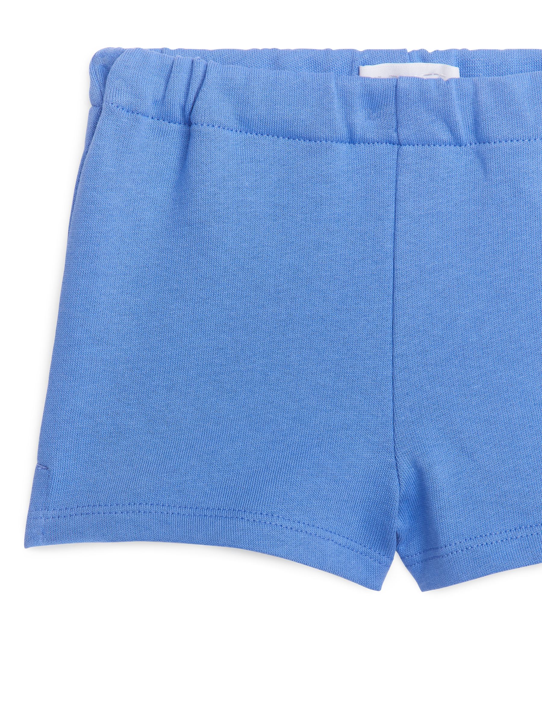 Cotton Terry Shorts - Blue - Relaxed fit - Children - StillMedia/DescriptiveDetail - 1