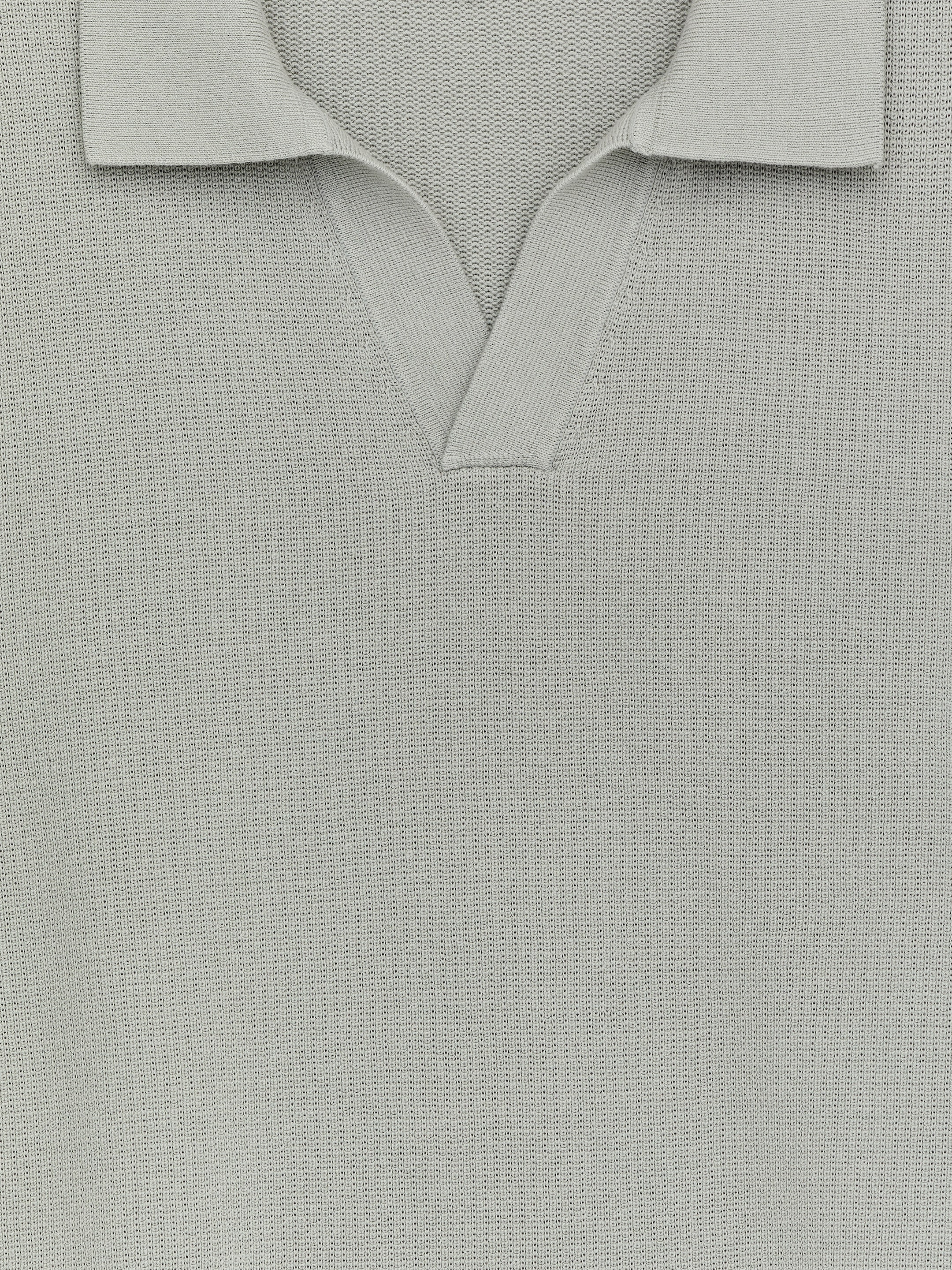 Polo shirt med textur - Mintgrön - Regular fit - Men - StillMedia/DescriptiveDetail - 2