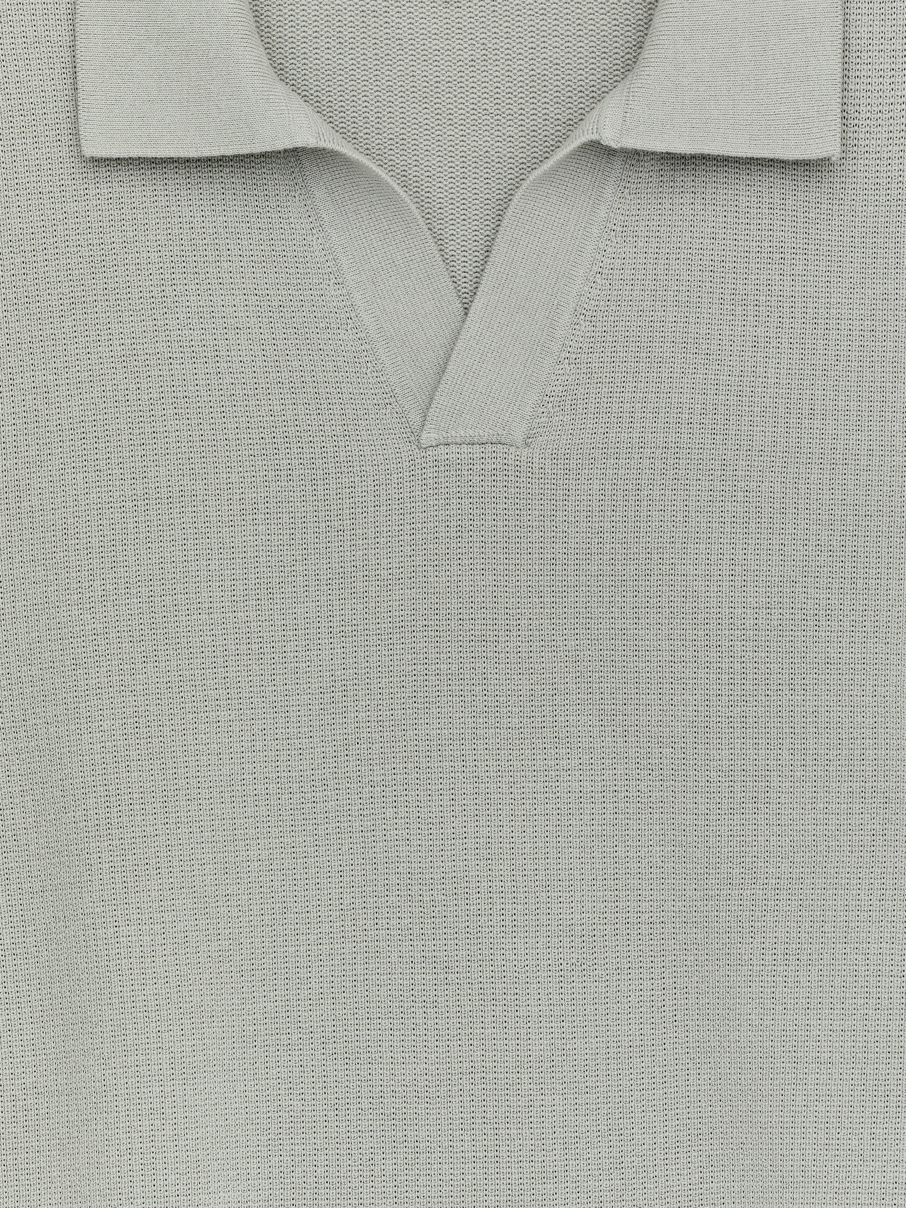 Textured Polo Shirt - Dusty Mint - Regular fit - Men - StillMedia/DescriptiveDetail - 2