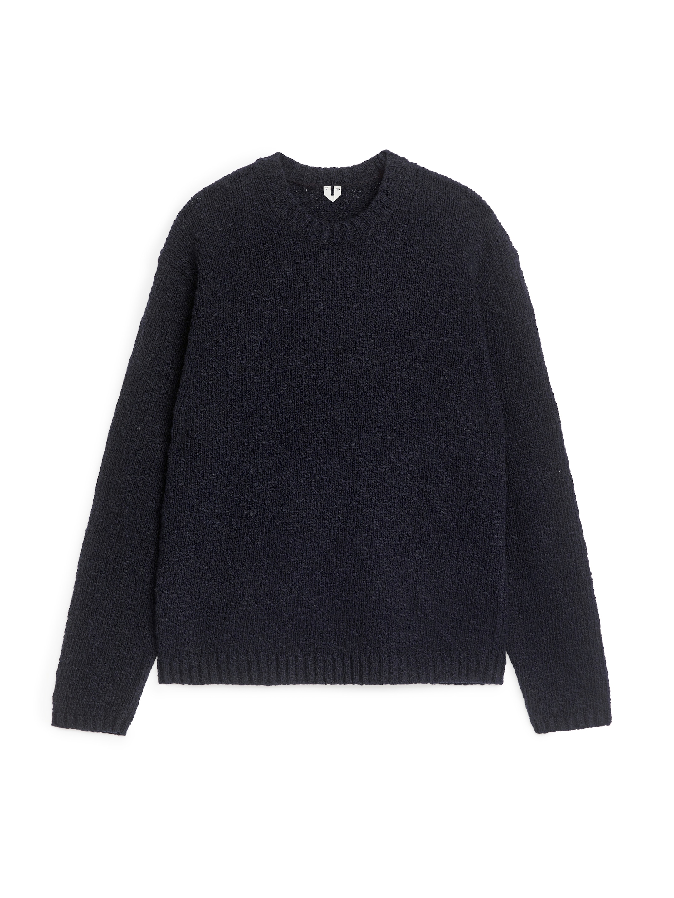 Tröja i bandgarn - Off-black - Regular fit - Men - StillMedia/DescriptiveStillLife - 1