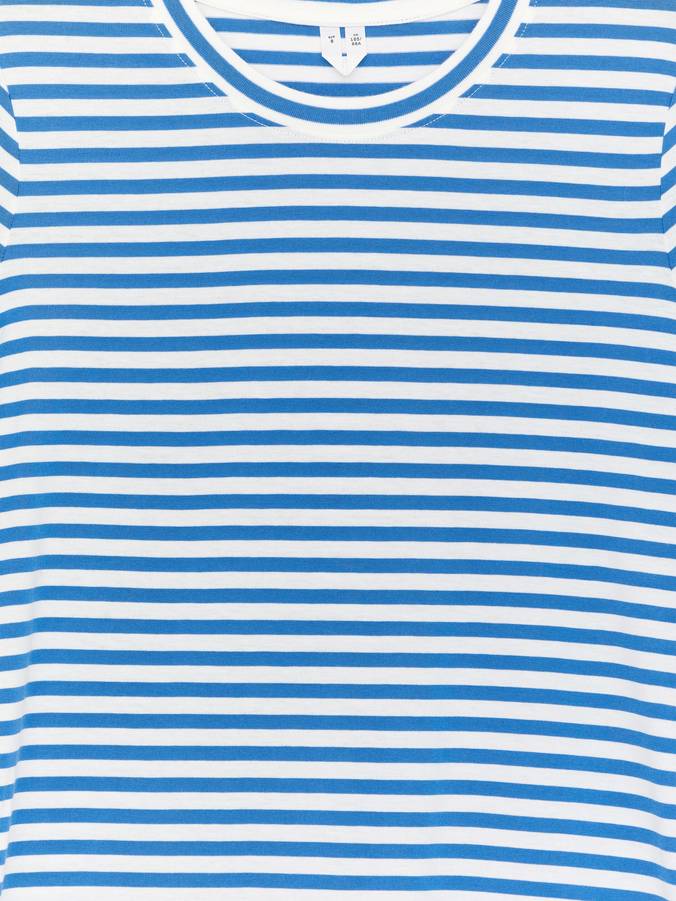 Se større billede: IRIS langærmet signatur-T-shirt - Lyseblå/hvid - DAME | H&M DK 2