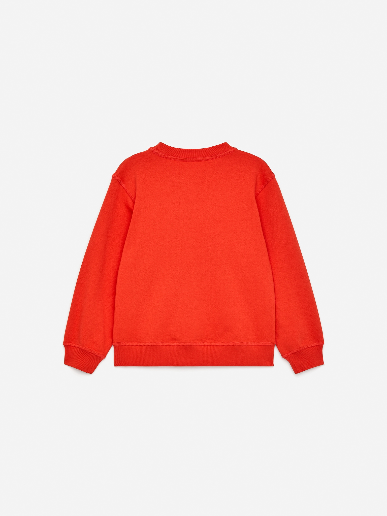 Frank collegegenser i frotte - Rød/Himmelblå/Mørkegrønn/Oransje/Mørkeblå/Syrin Rosa/Grå melange/Bær - 2