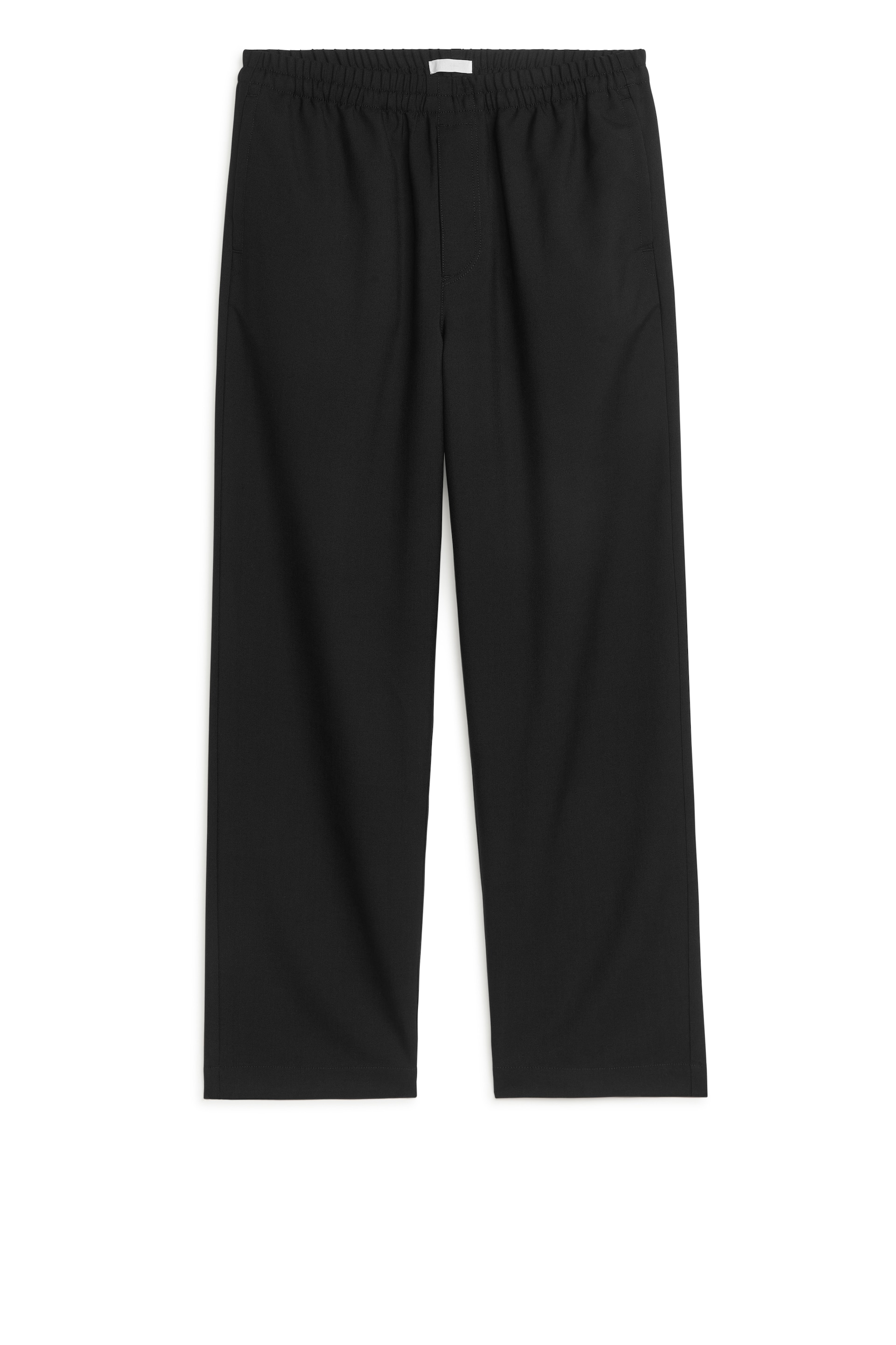 Grotere afbeelding bekijken: Broek met trekkoord - Zwart - HEREN | H&M NL 1