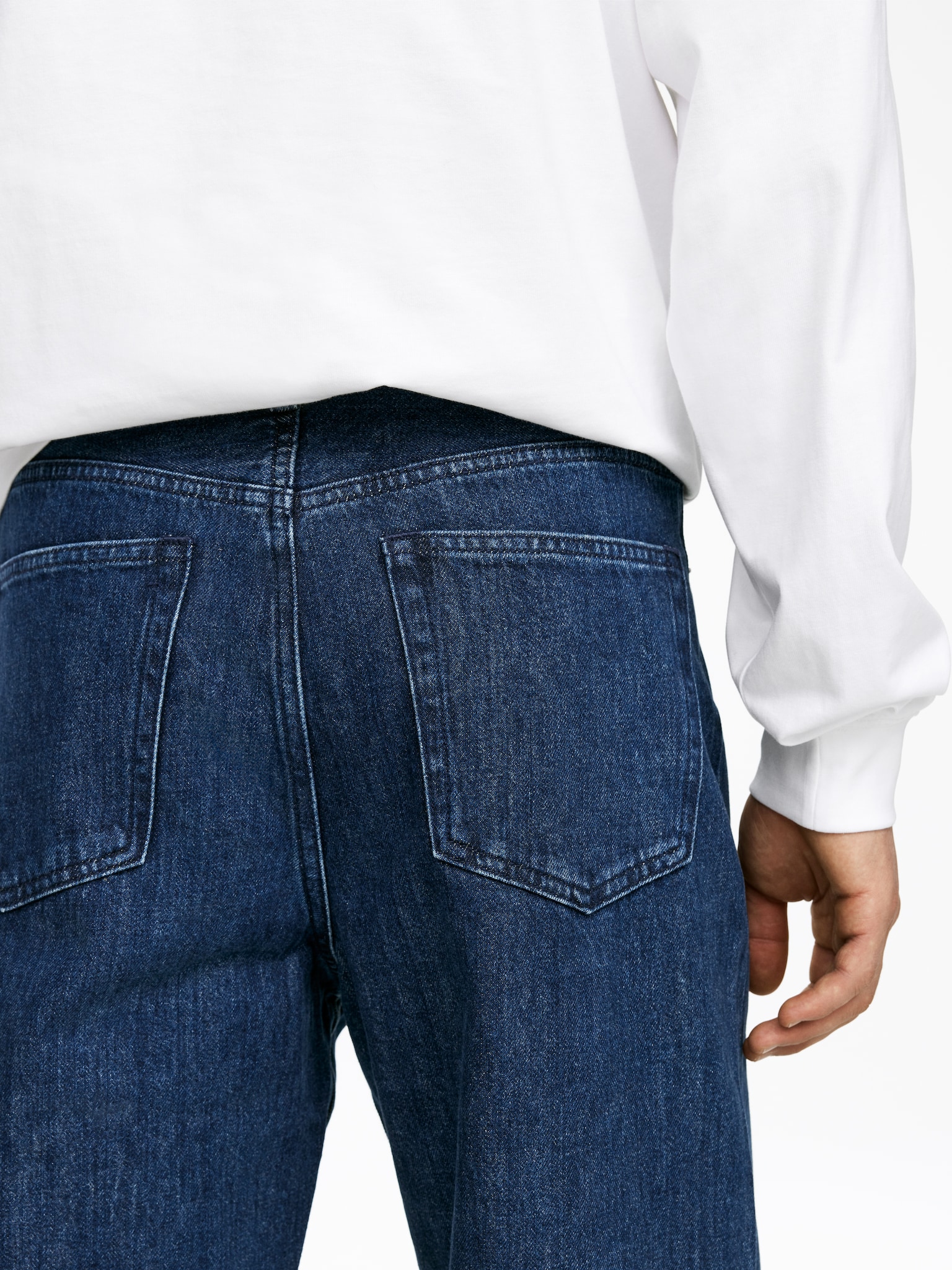 MIST wide jeans - Mørkeblå/Mørkeblå/Mellemblå/Sort - 4