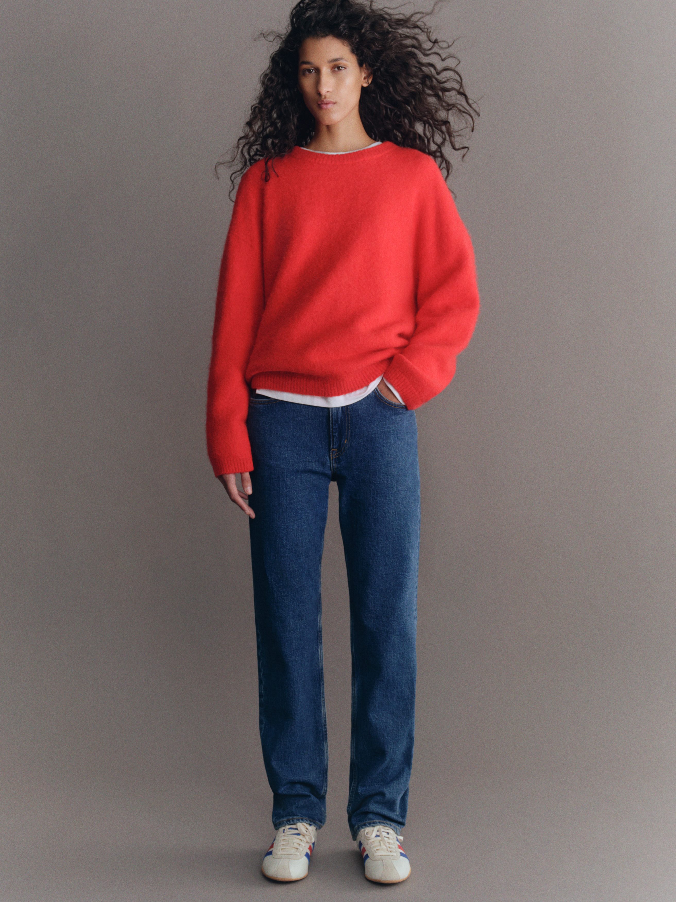 Jade Long Slim Jeans-#3E64A7-17564