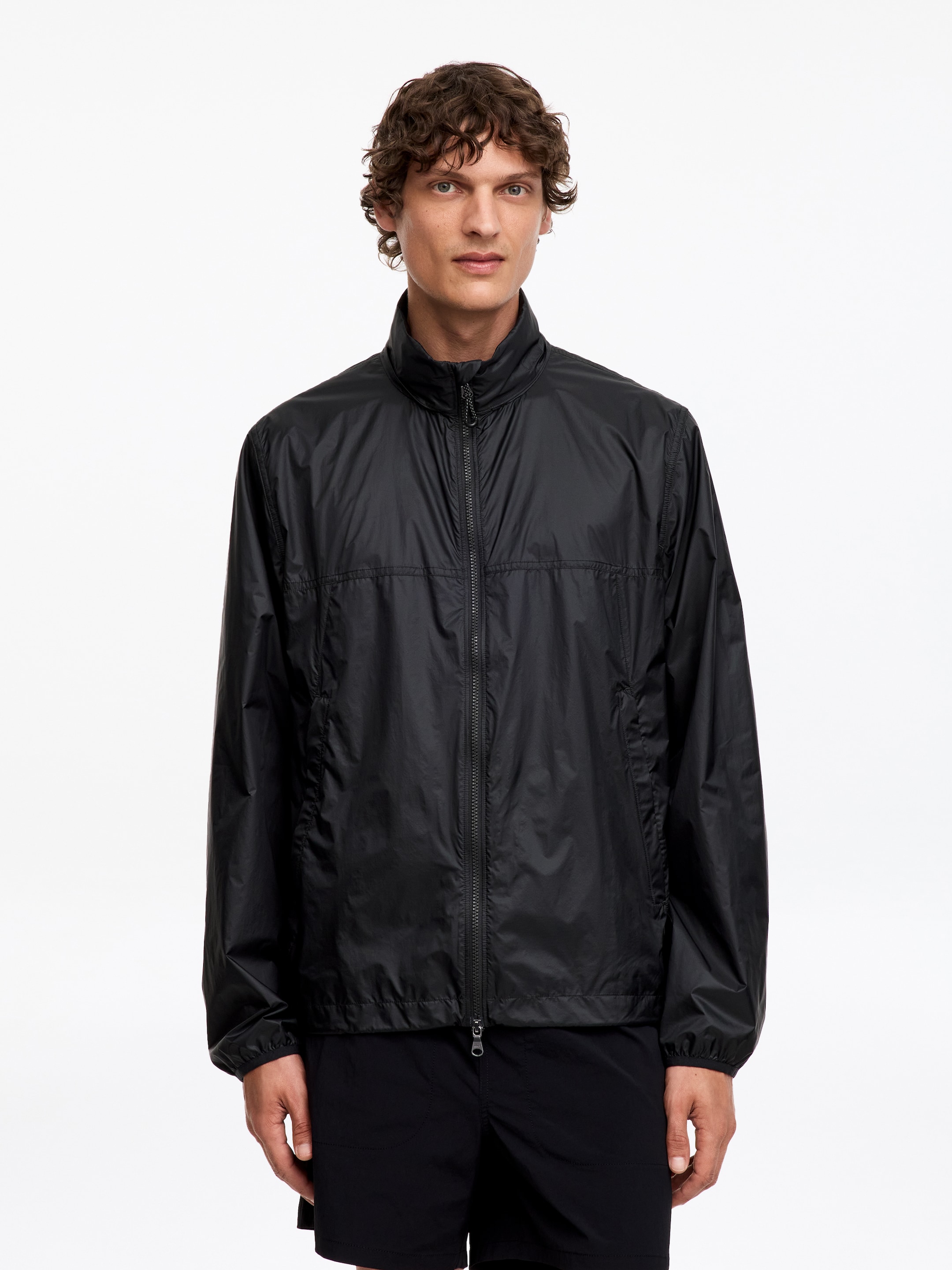 ARKET ACTIVE Windbreaker - Dark Grey - Regular fit - Men - StillMedia/Lookbook - 5
