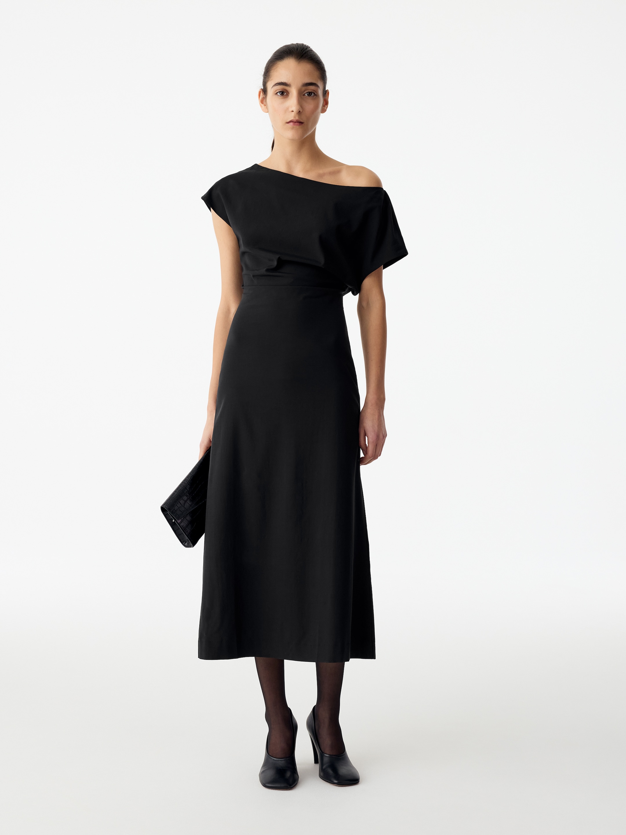 Off-Shoulder-Midikleid-Black-20766