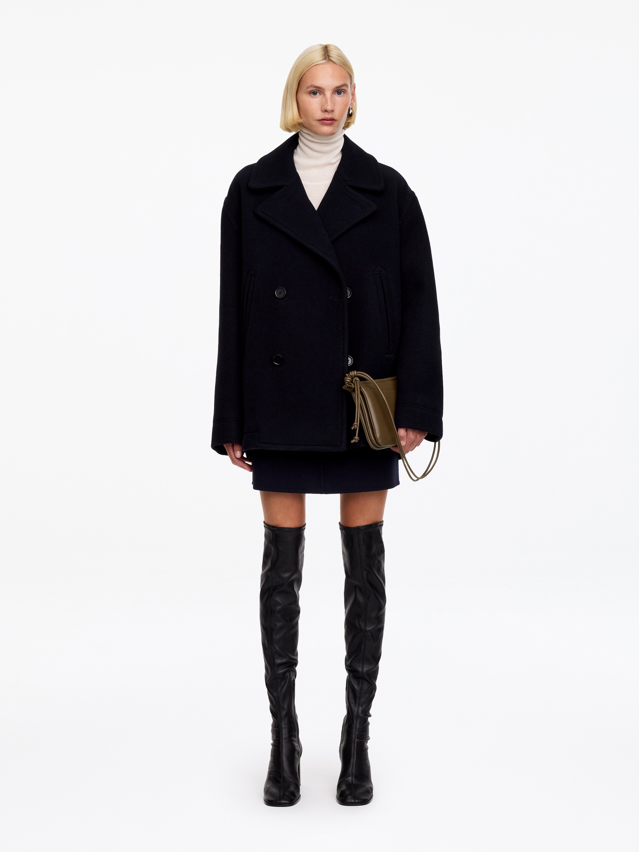 Leather Crossbody Bag - Brown - women - StillMedia/Lookbook - 3