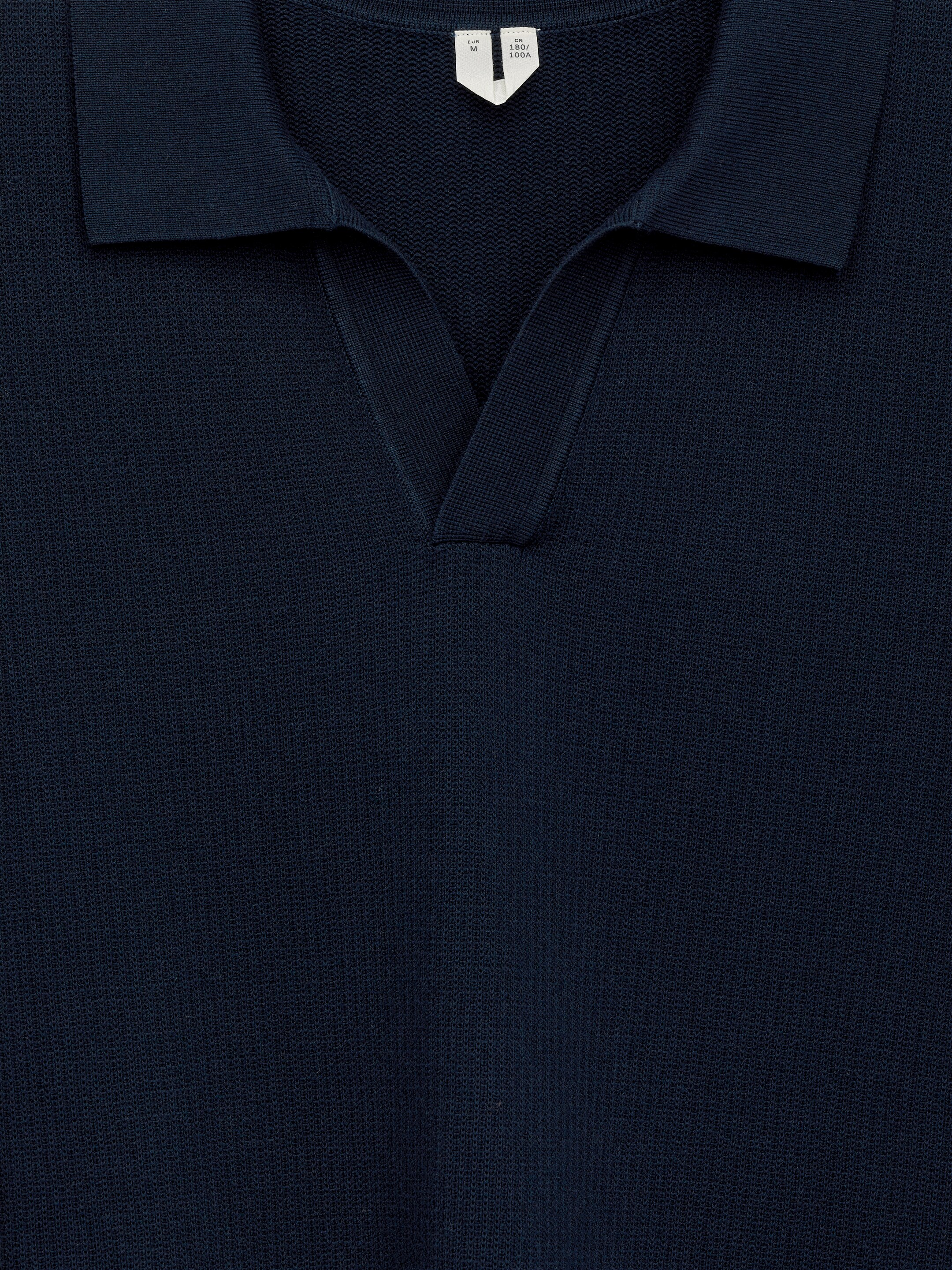 Agrandir l'image: Polo texturé - Bleu foncé - HOMME | H&M BE 2