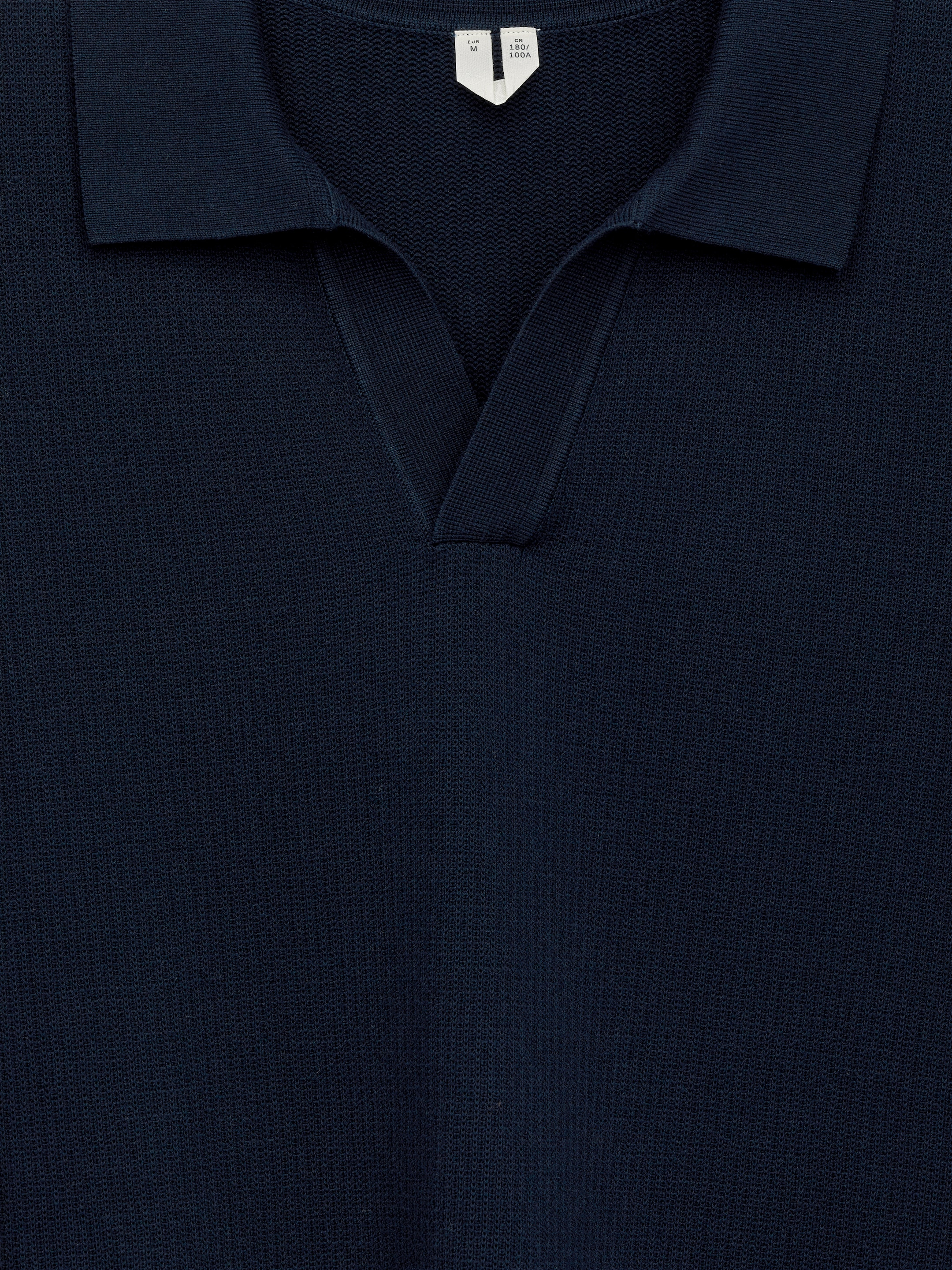Agrandir l'image: Polo texturé - Bleu foncé - HOMME | H&M FR 6