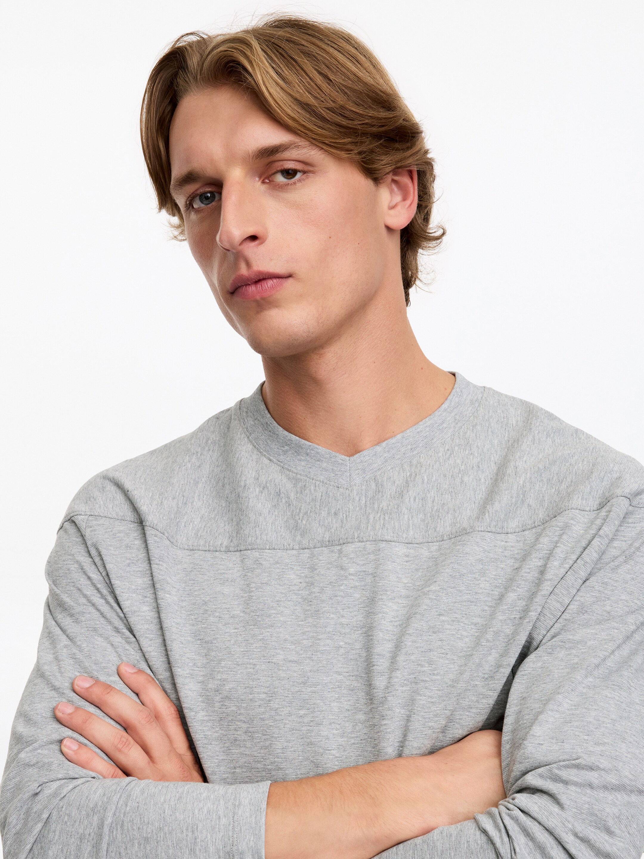 Athletic Jersey - Grey - Relaxed fit - men - StillMedia/Lookbook - 4