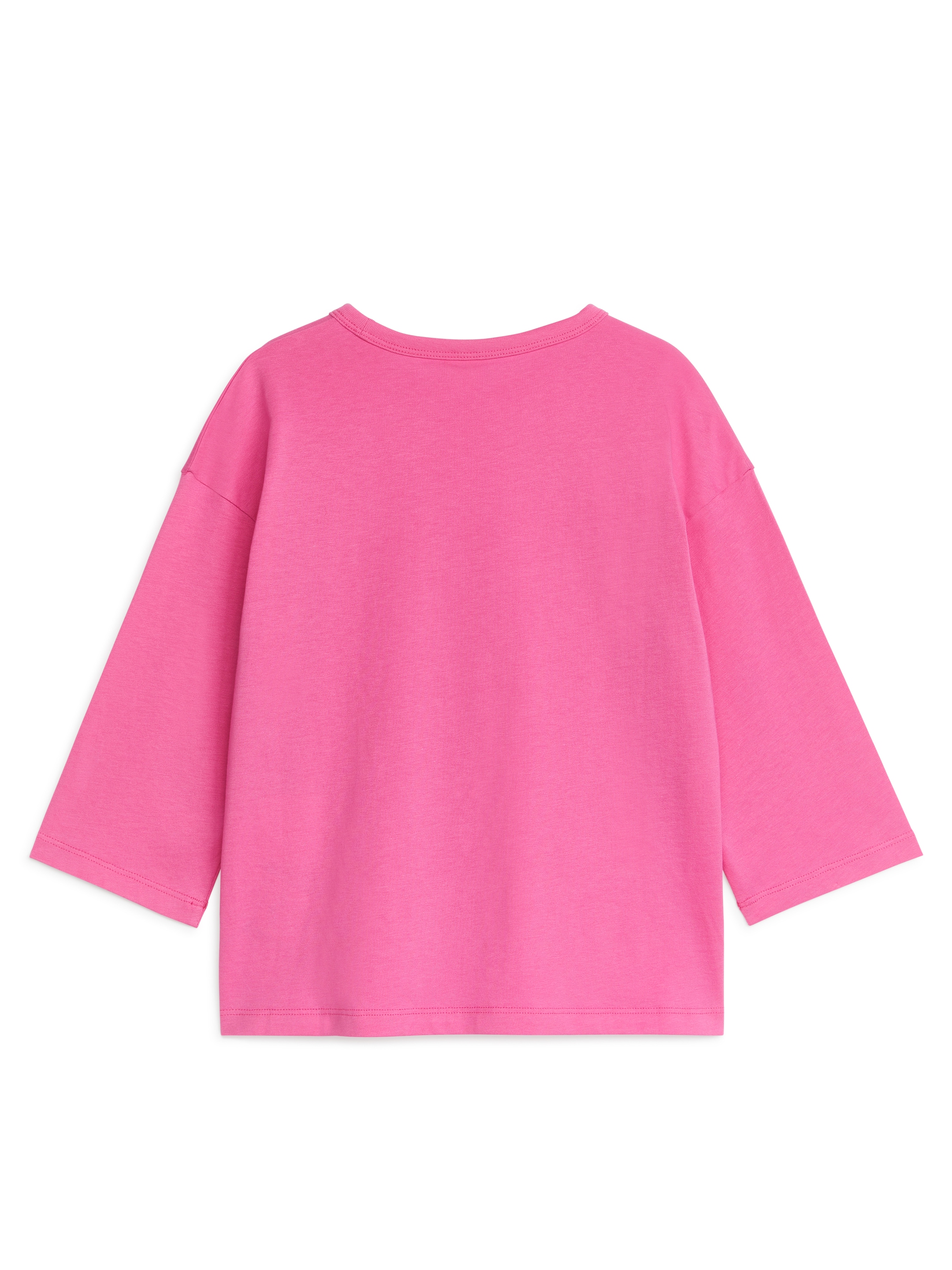 Vis større bilde: Ekstra stor t-skjorte med lange ermer - Rosa - BARN | H&M NO 2