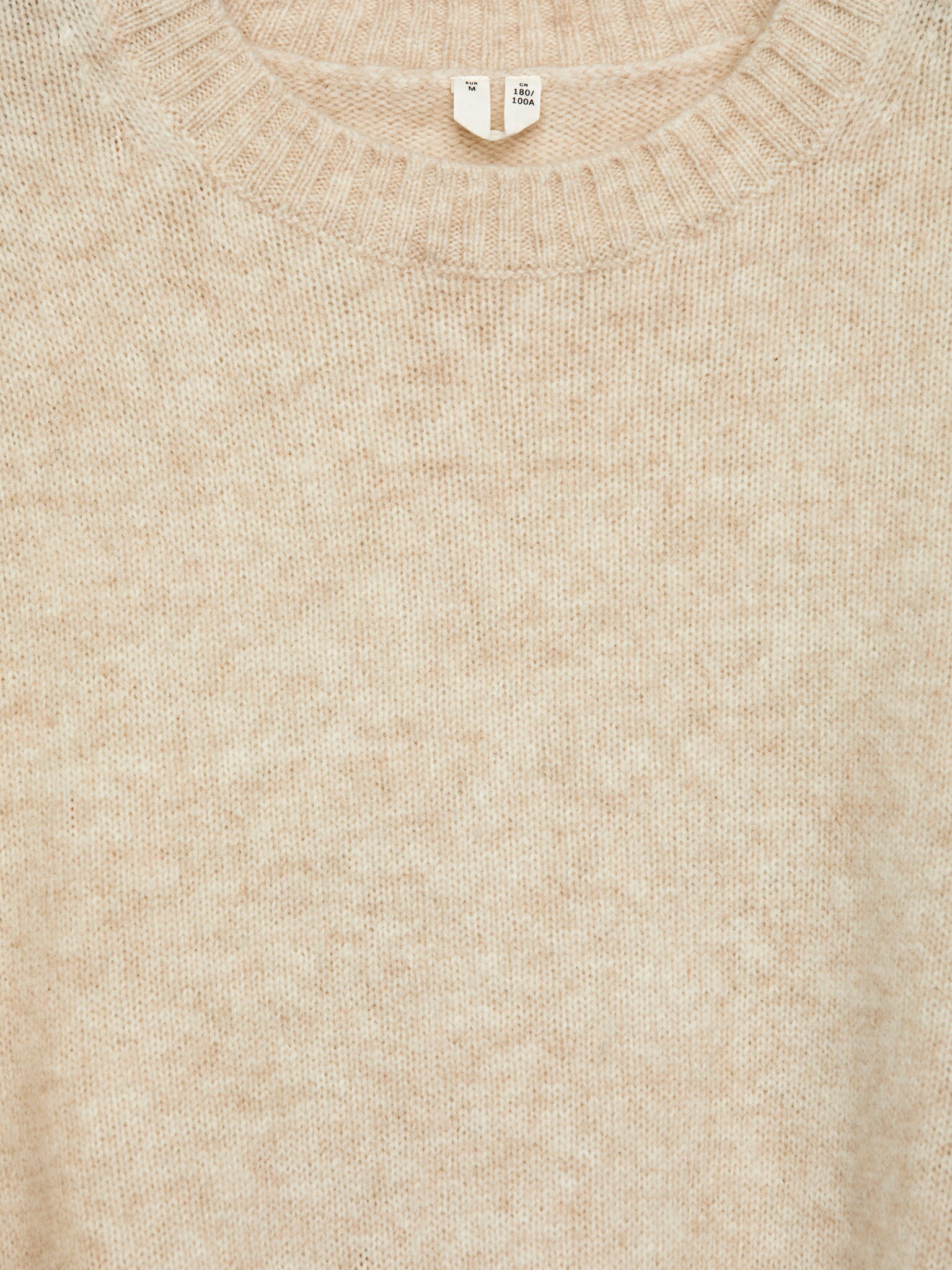 Crew-Neck Wool Jumper - Gebroken wit - 6