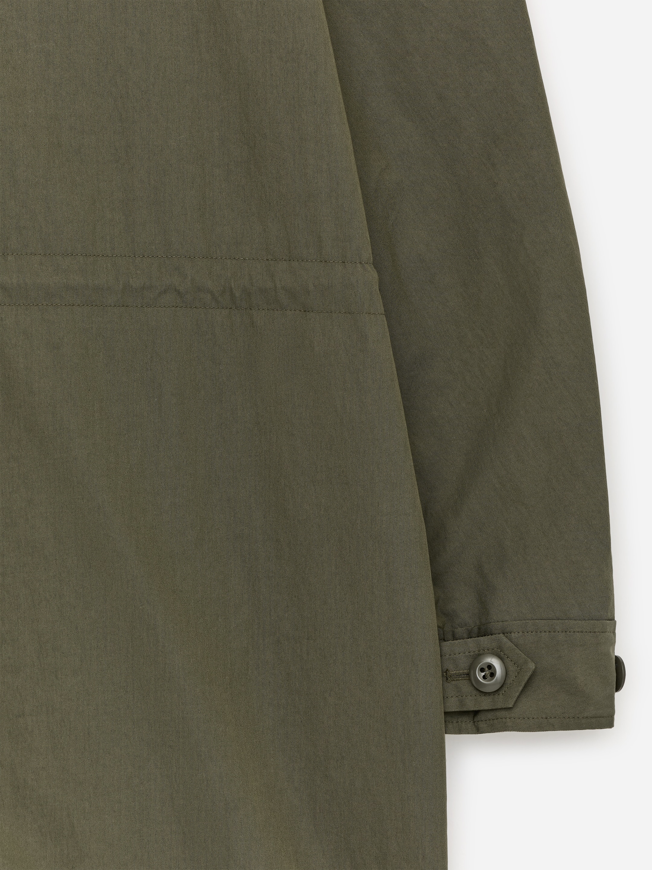 Cotton Blend Parka - Khaki Green - Relaxed fit - Men - StillMedia/DescriptiveDetail - 1