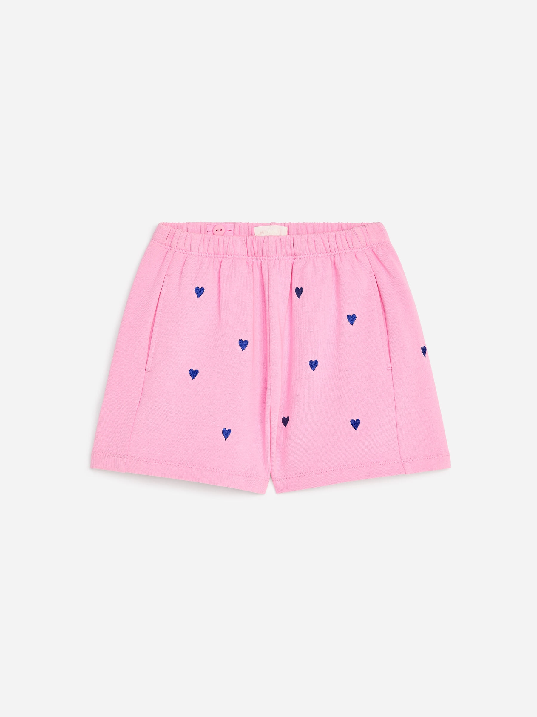 Embroidered Cotton Shorts-#DDA4C6-19625