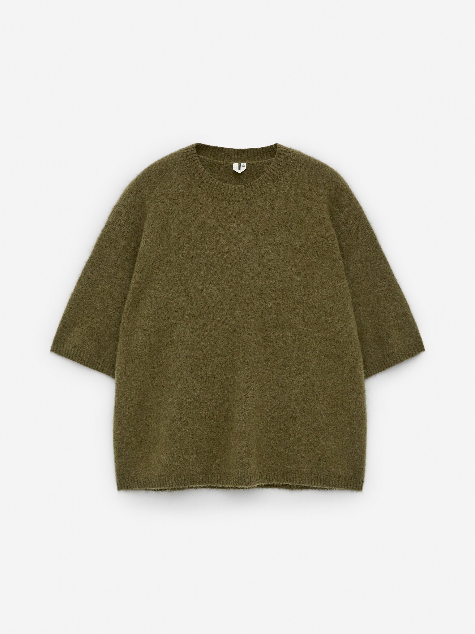 Alpaca-Wool Blend Jumper - Khaki Green/Lilac/Dark Blue/Pink