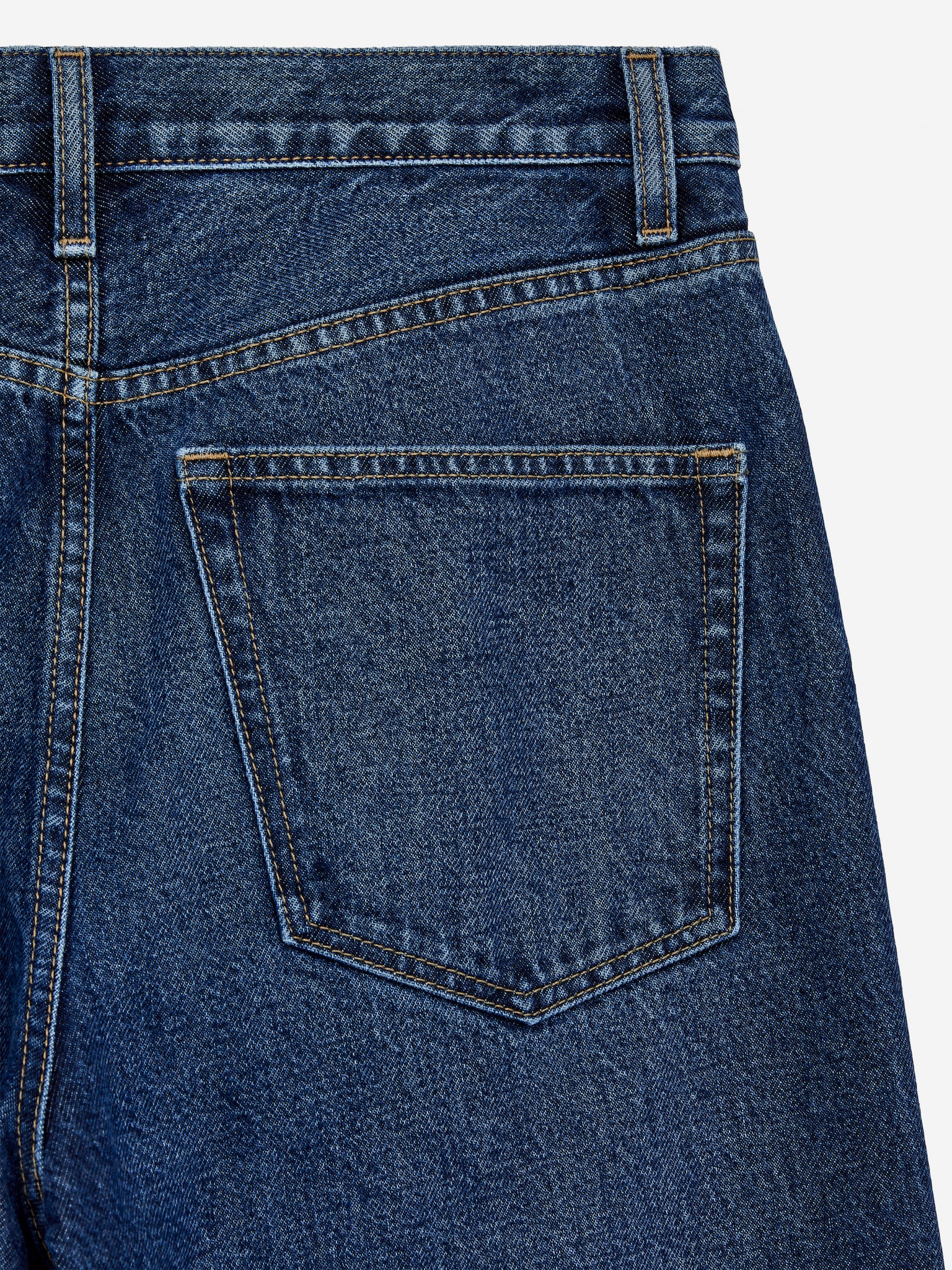 Jean ample CORAL - Bleu foncé/Blanc cassé/Beige/Bleu - 2