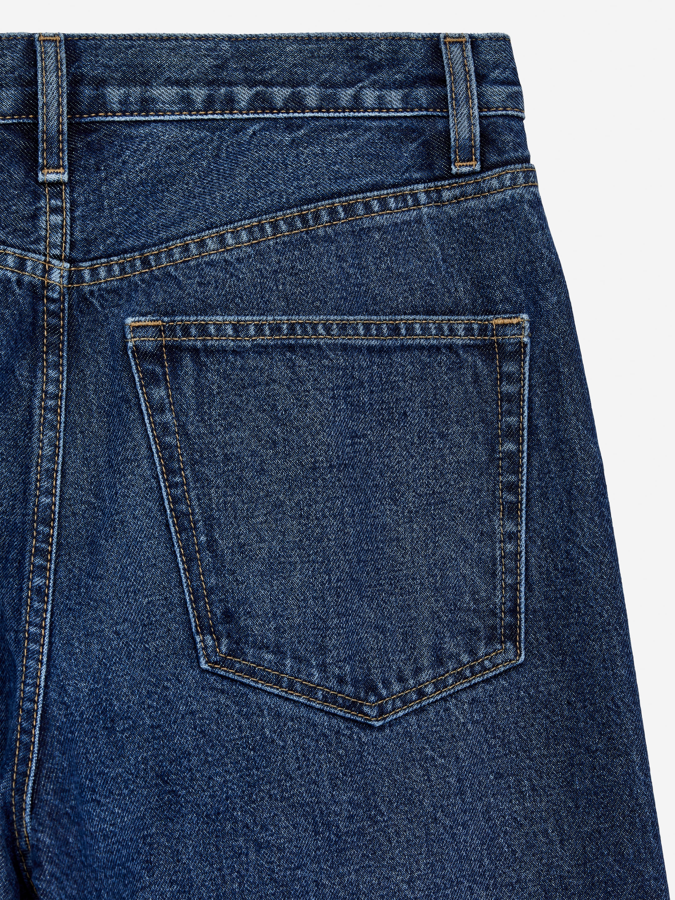 Se større billede: CORAL jeans med vide ben - Mørkeblå - DAME | H&M DK 6