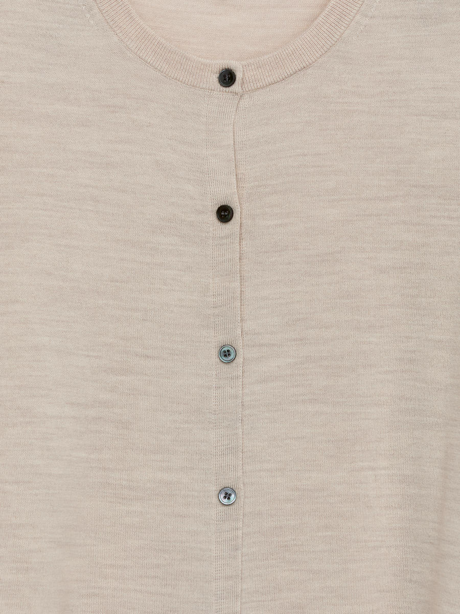 N-Lorell Knit Cardigan Beige