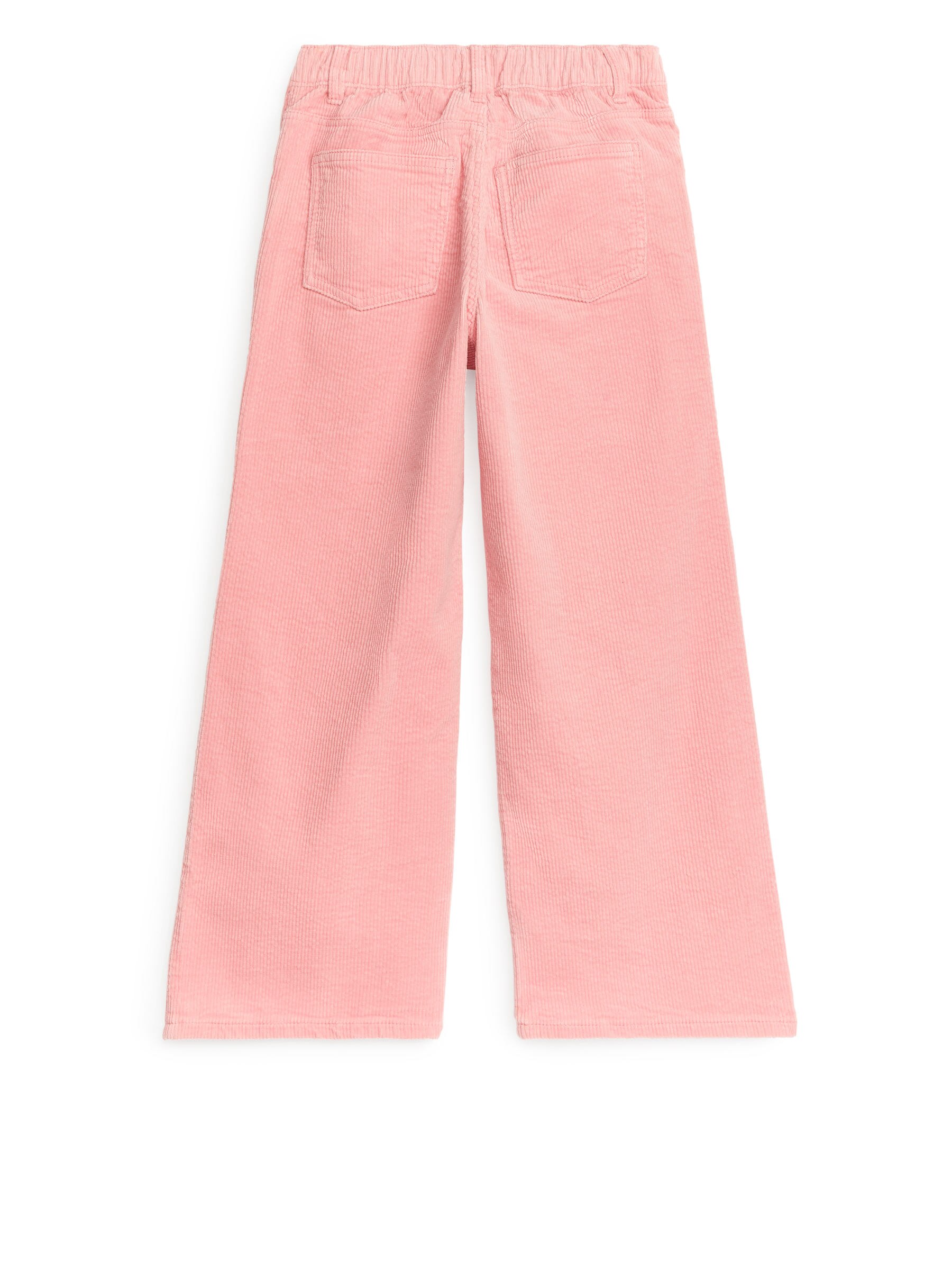 Pantalon large en velours côtelé – Rose – Enfant – ARKET FR