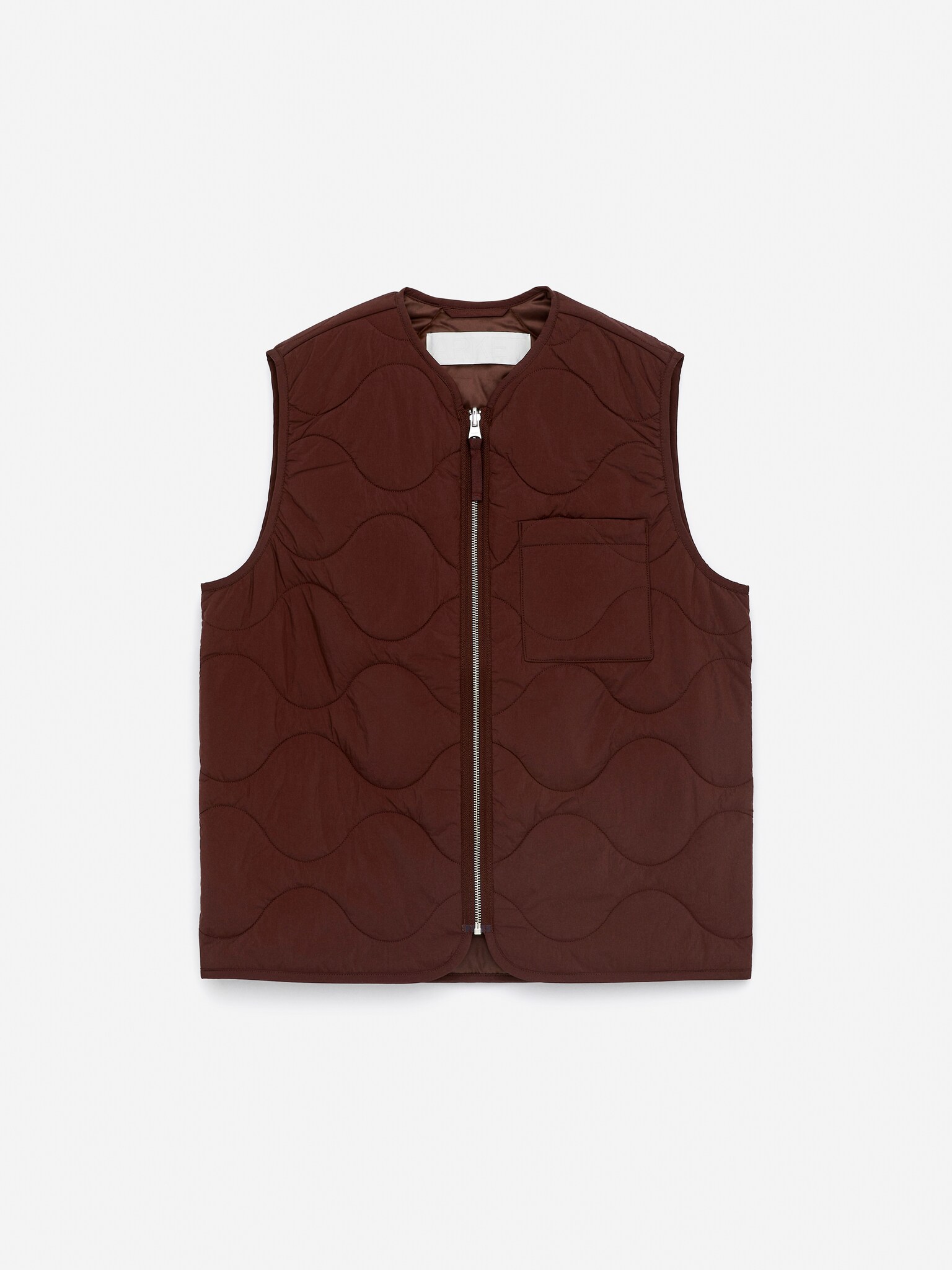Veste matelassée sans manches 2-en-1 - Rouge brun/Vert kaki/Rouille/Bleu foncé/Noir/Vert - 2