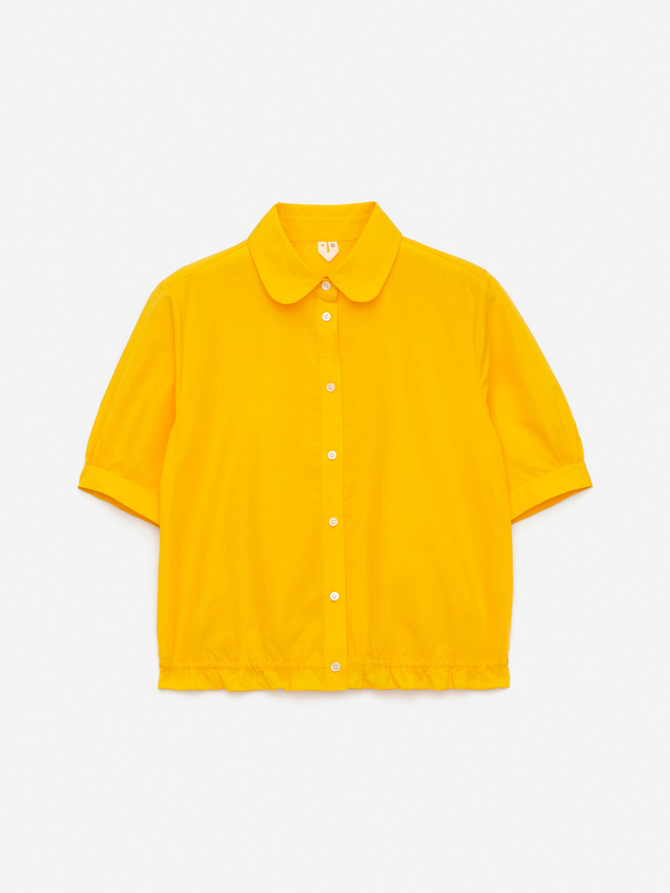 Ver imagen más grande: Blusa con cuello redondo - Amarillo - MUJER | H&M ES 5