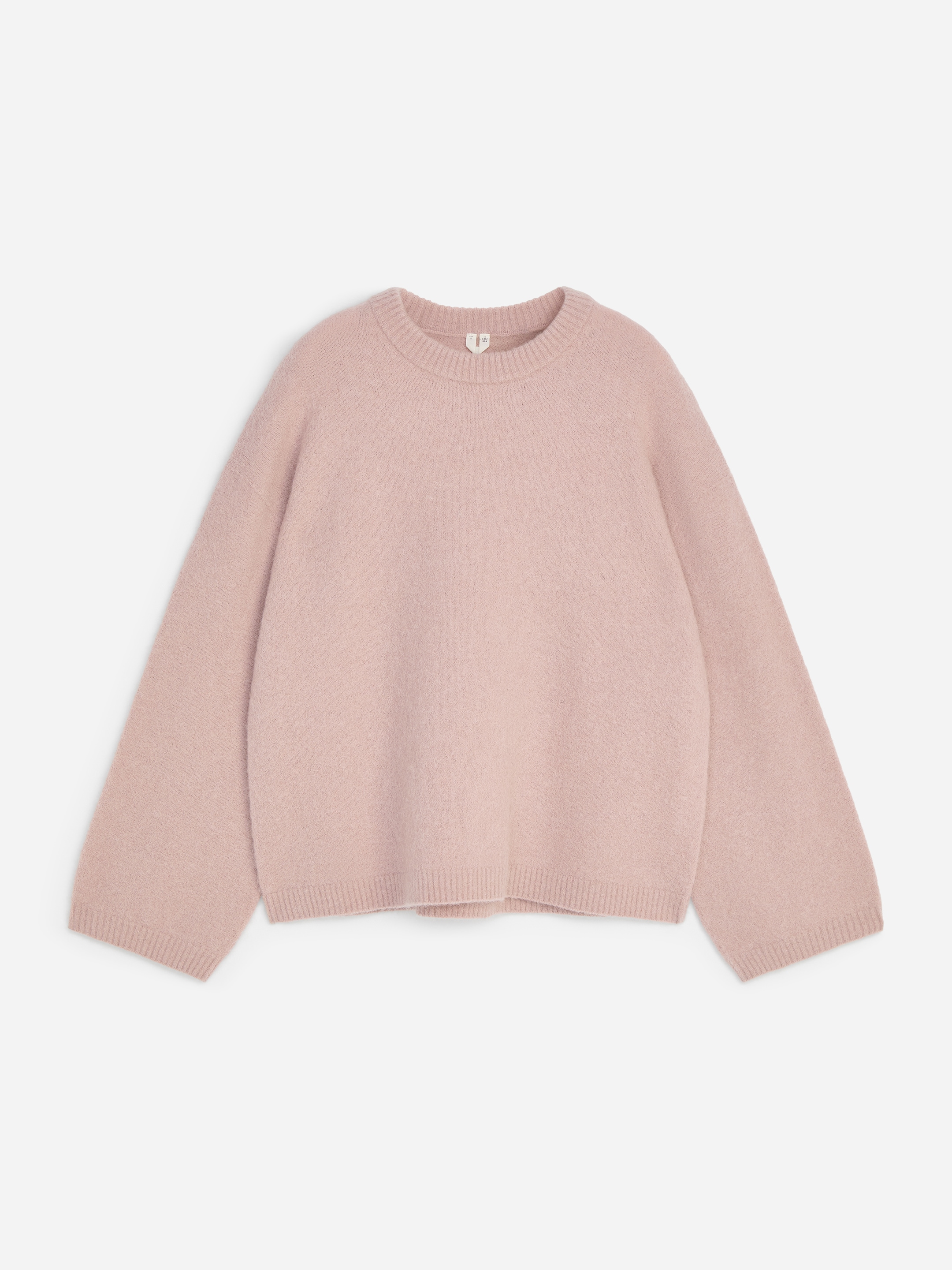 Maglione in misto alpaca e lana - Rosa polvere - Oversize - women - StillMedia/DescriptiveStillLife - 1