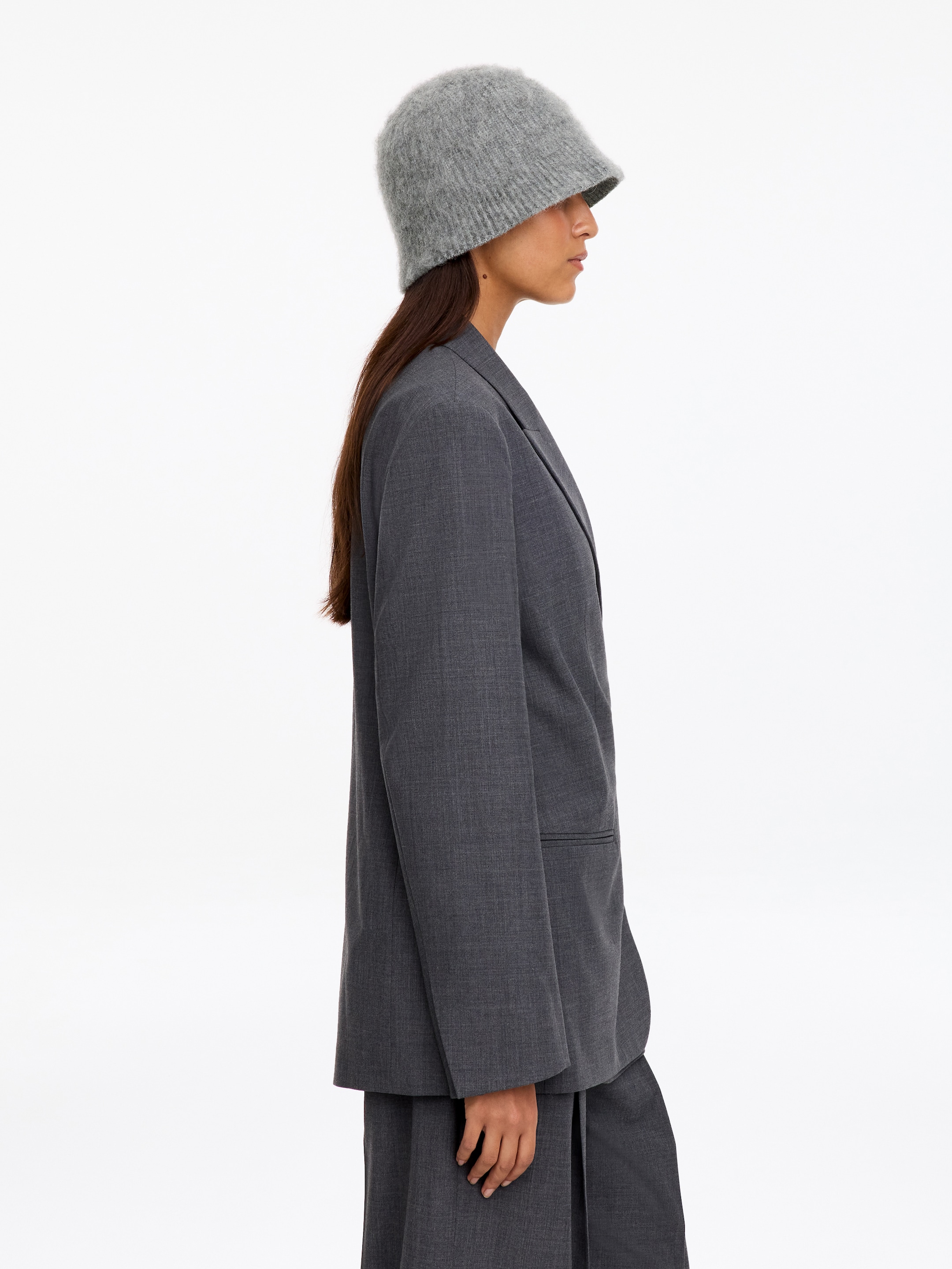 Kapelusz typu bucket hat - Szary - women - StillMedia/Lookbook - 3