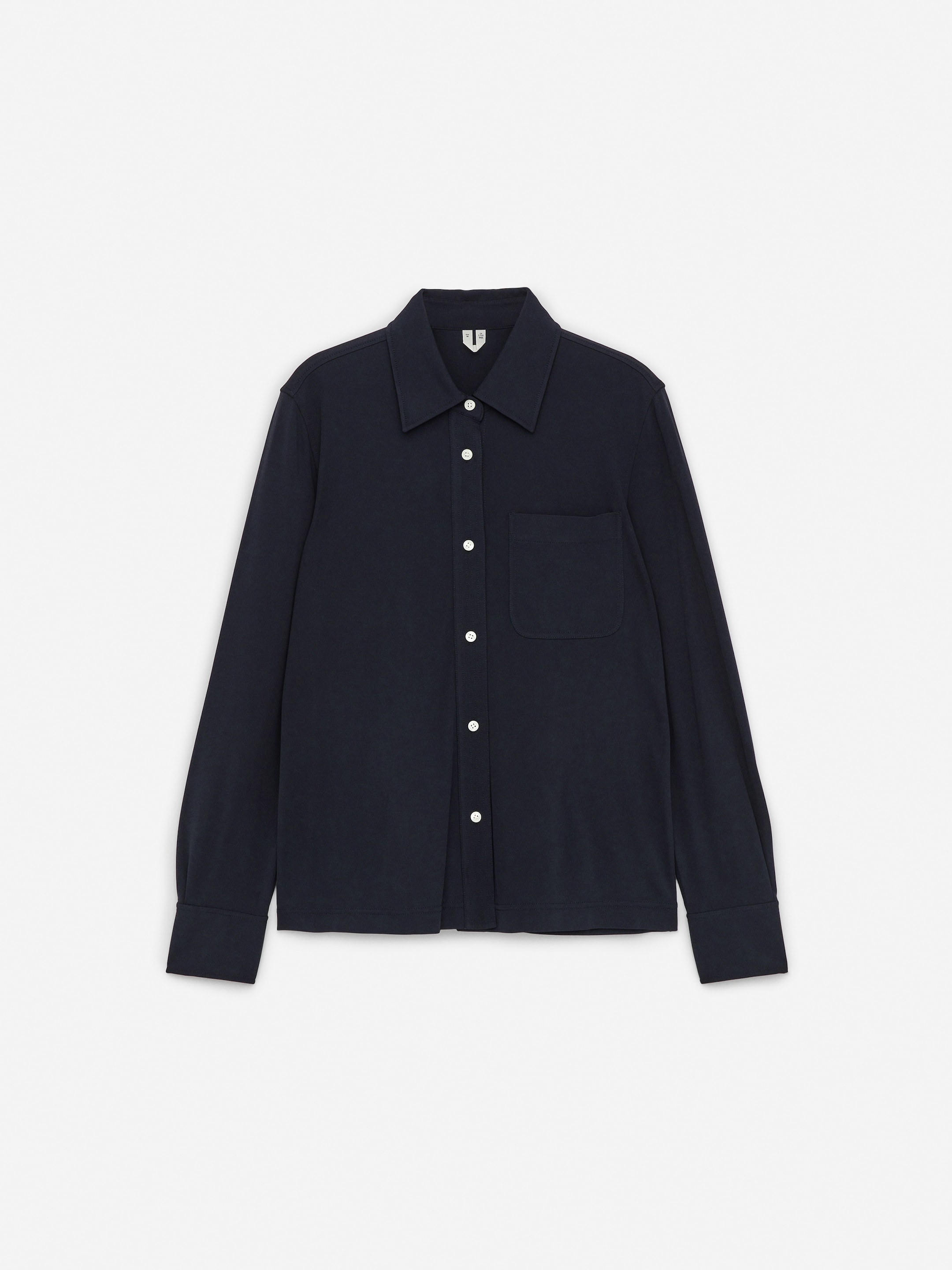 Viscose-Blend Shirt-#0A041F-14380
