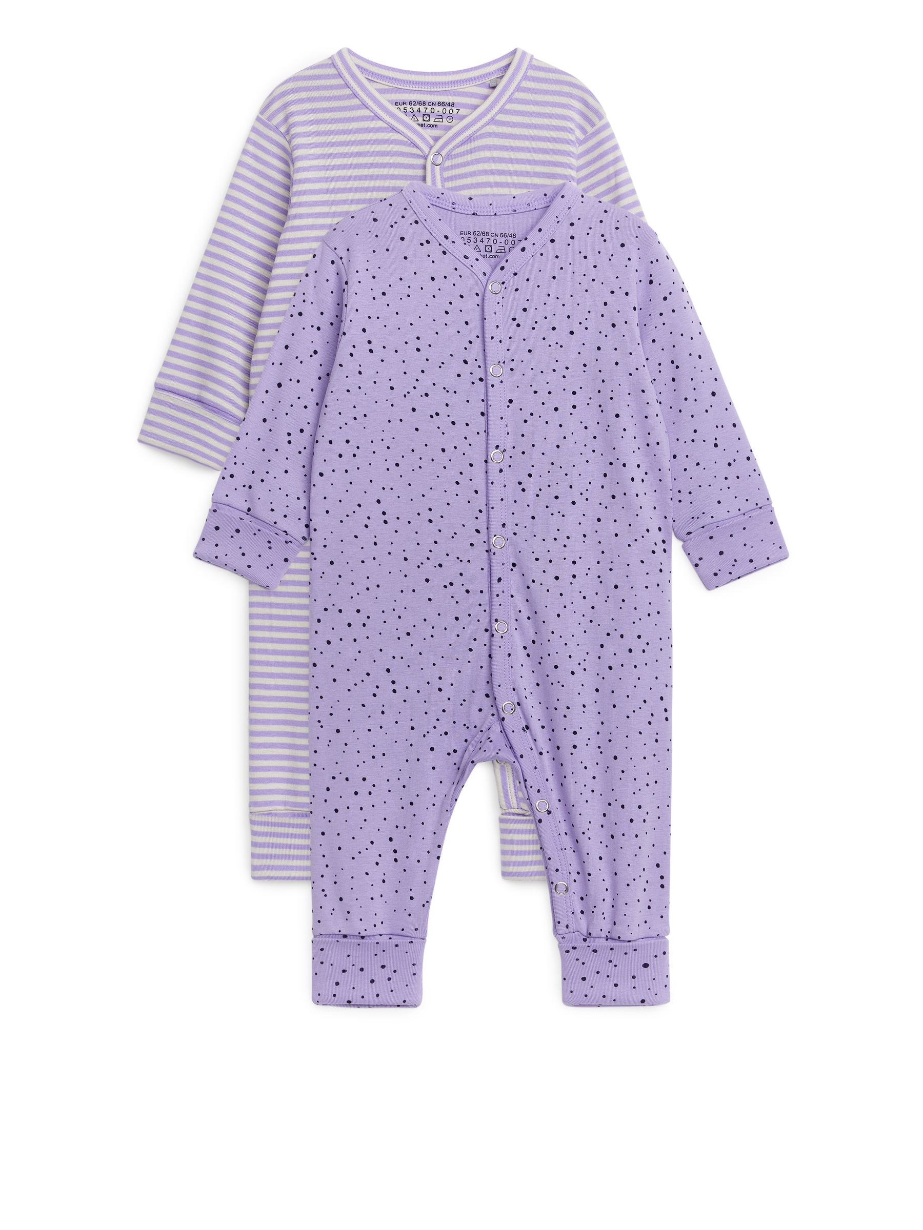 Juego de 2 pijamas de una sola pieza - Lila/avena - Corte estándar - Children - StillMedia/DescriptiveStillLife - 3