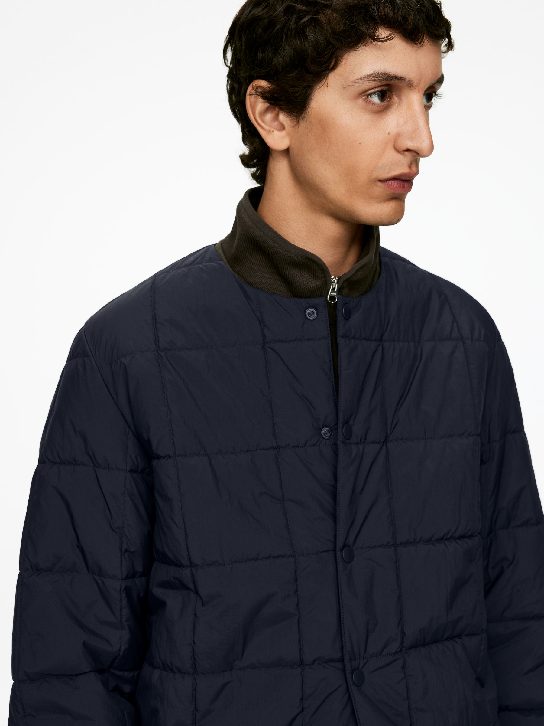 Light-Padded Jacket - Dark Blue - Regular fit - Men - StillMedia/Lookbook - 4