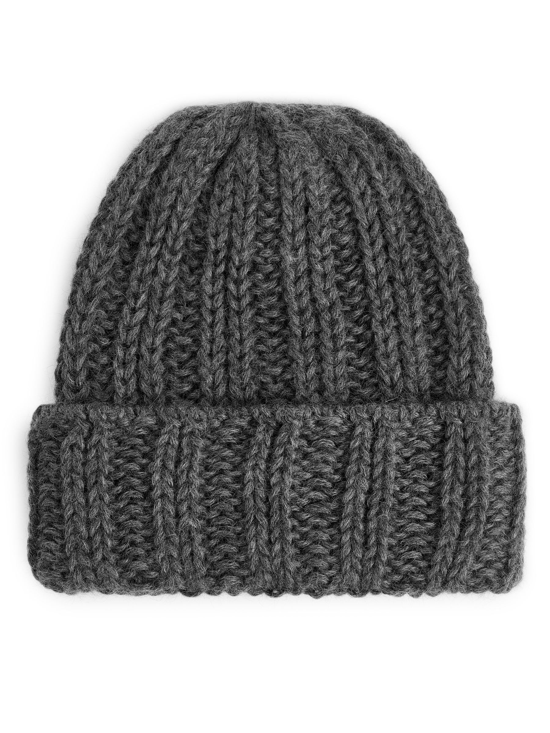 Klobige Woll-Beanie - Grau - Damen - StillMedia/DescriptiveStillLife - 1