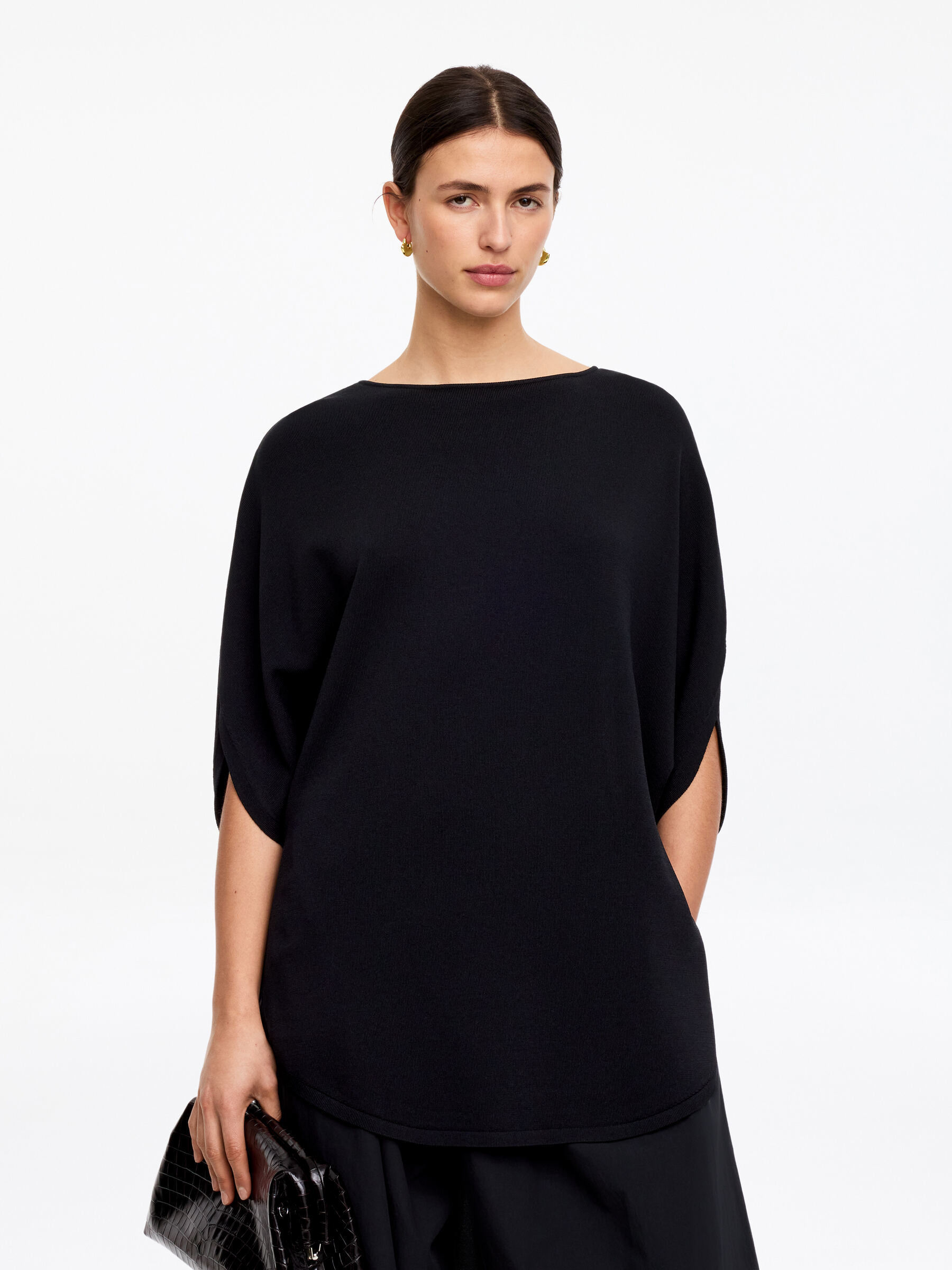 Pendientes de aro chapado en oro - Tono dorado - Women - StillMedia/Lookbook - 3