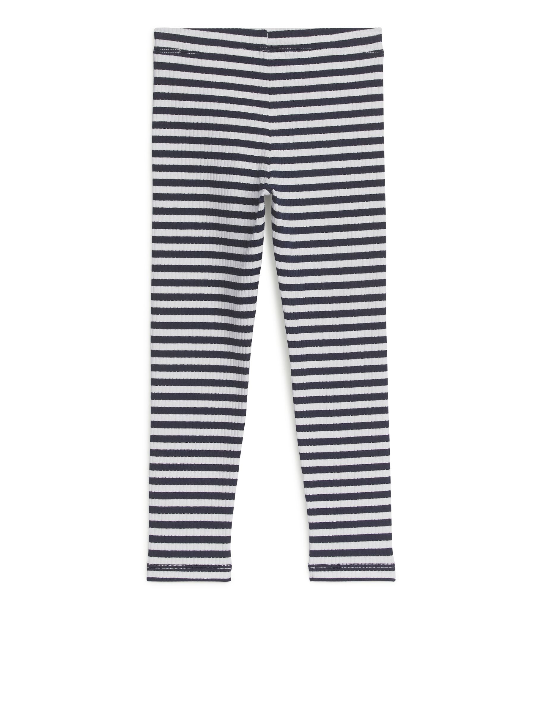 Legging en jersey côtelé - Bleu foncé/blanc - Regular fit - Enfant - StillMedia/DescriptiveStillLife - 3
