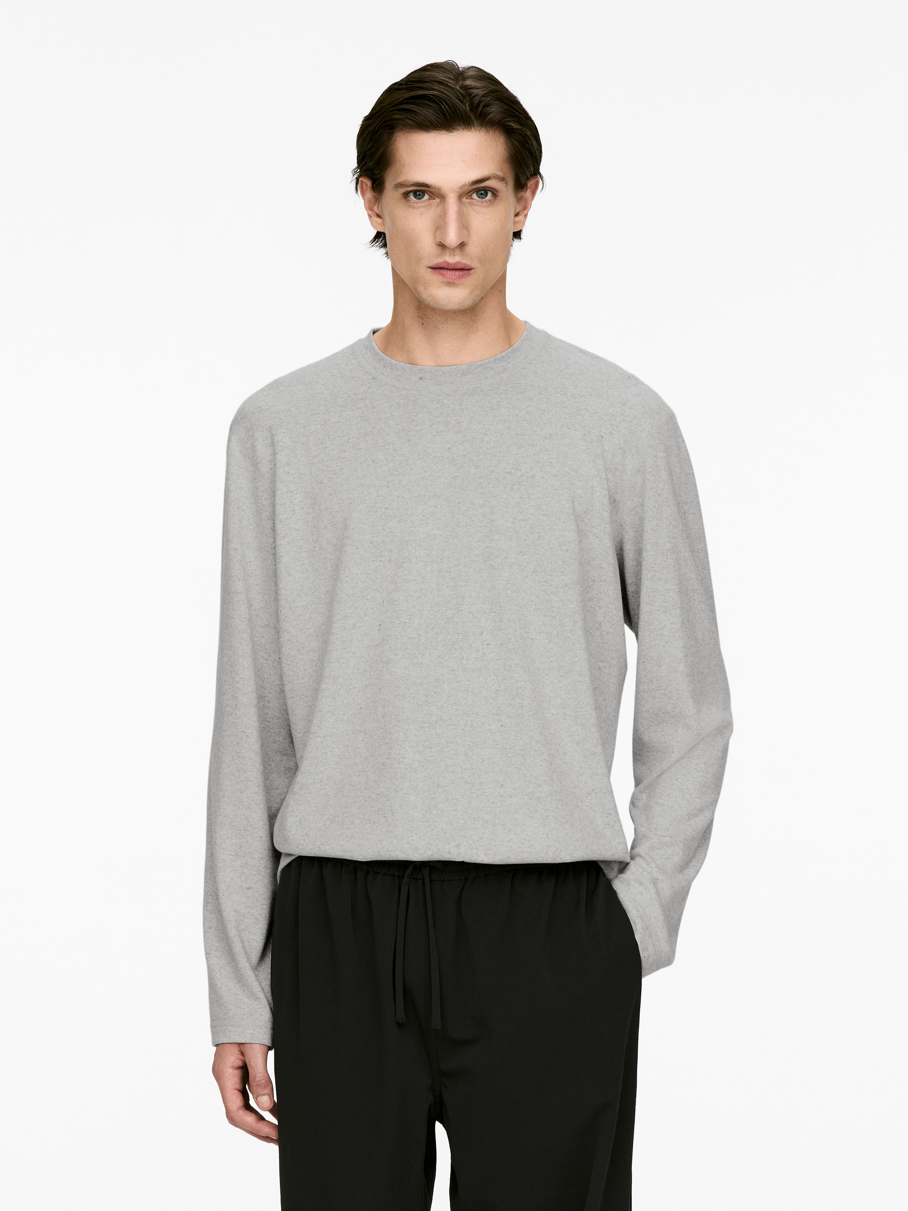 Long-Sleeve T-Shirt-#94989F-16502