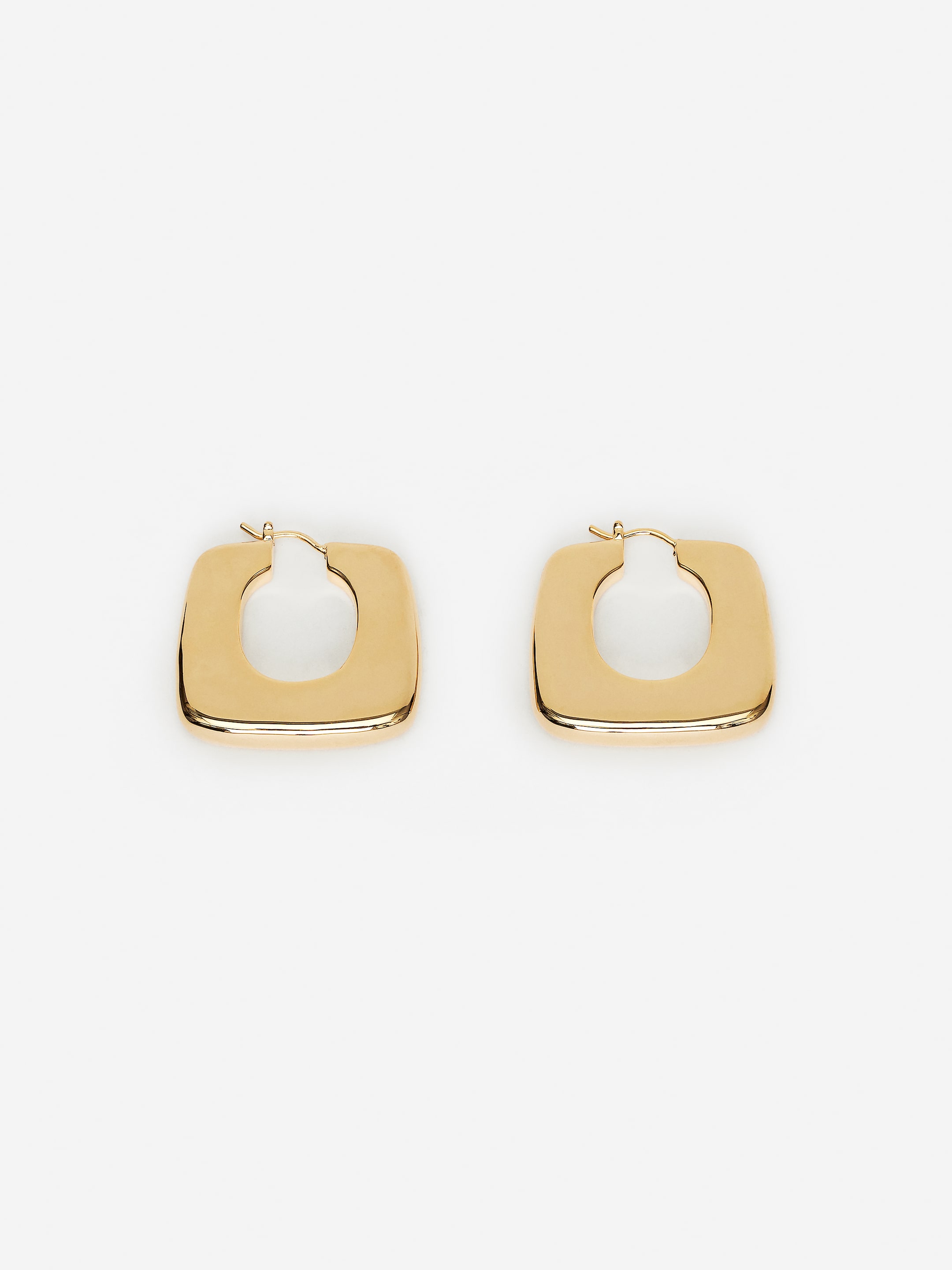 Vergoldete Hoops-#F1EAB9-14231