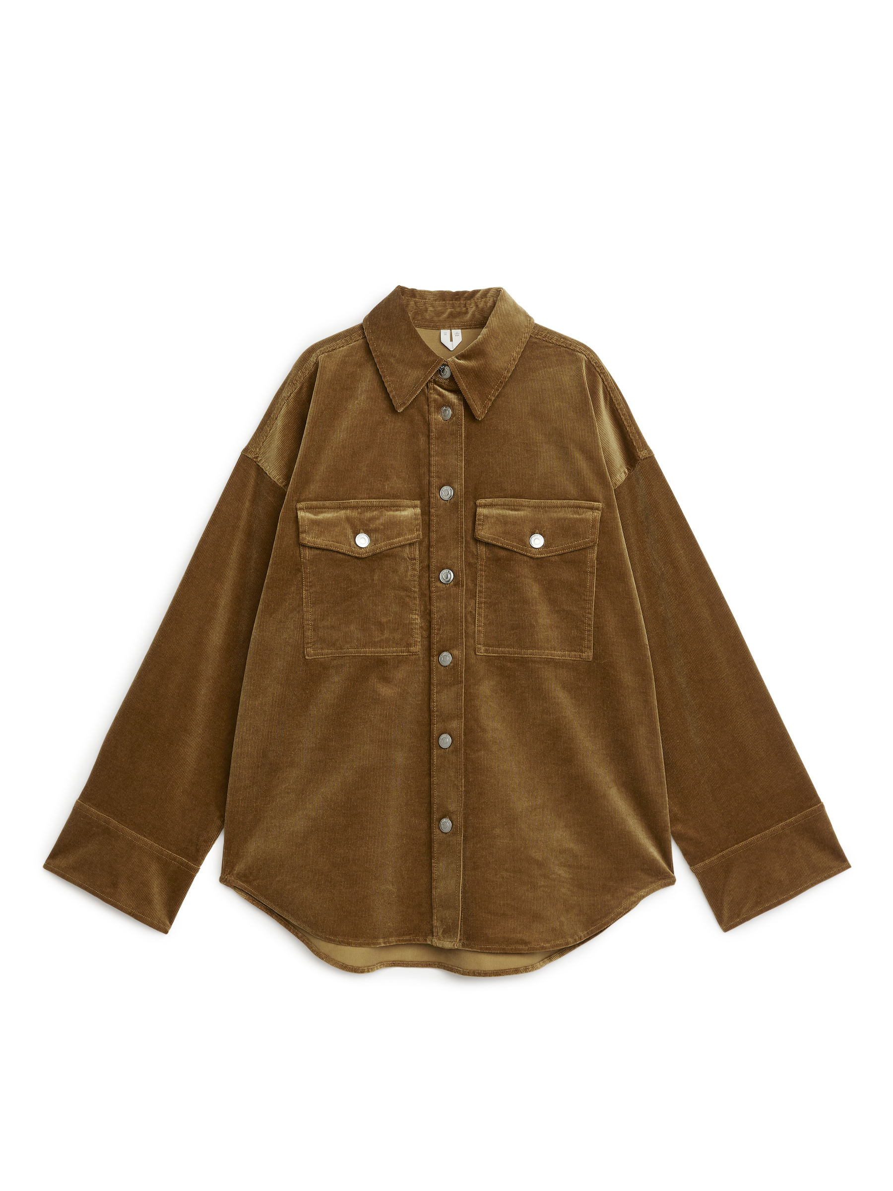 Lockeres Hemd aus Cord - Braun - Loose Fit - Damen - StillMedia/DescriptiveStillLife - 1