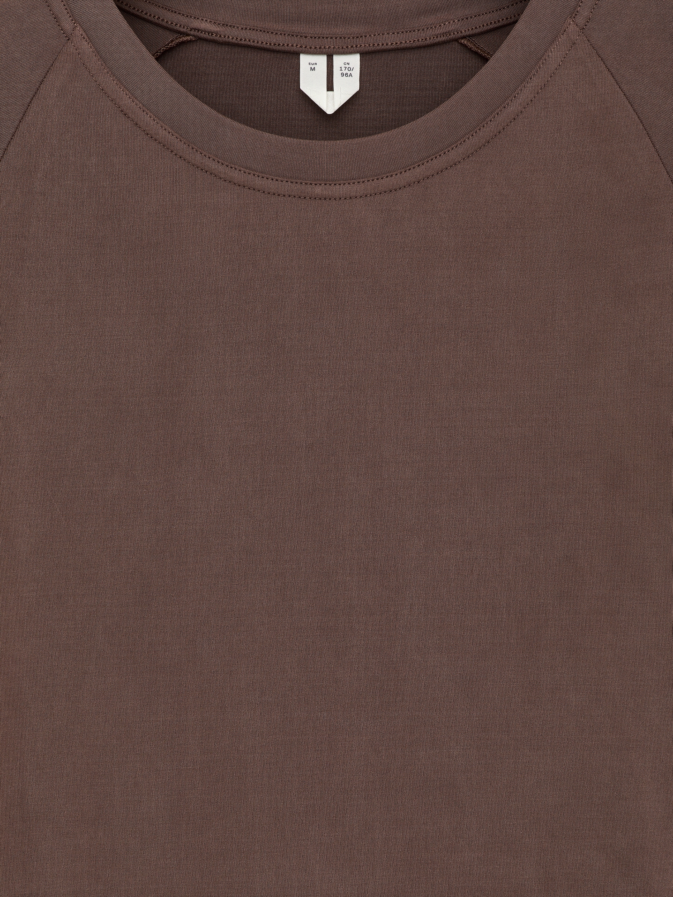 T-shirt i cupro - Brun - Slim fit - Women - StillMedia/DescriptiveDetail - 2