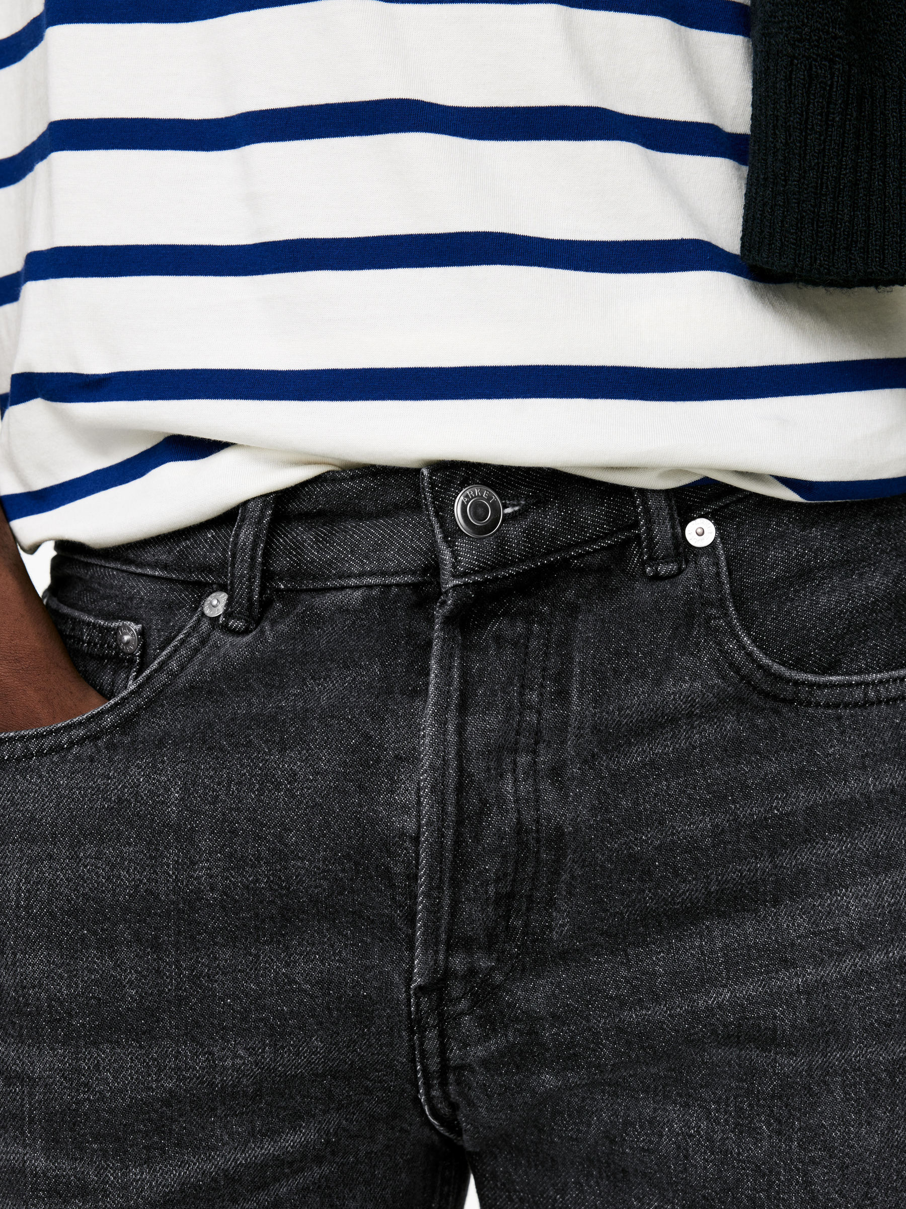 PARK Regular Straight Jeans - Dark Grey - Regular fit - Men - StillMedia/Lookbook - 11