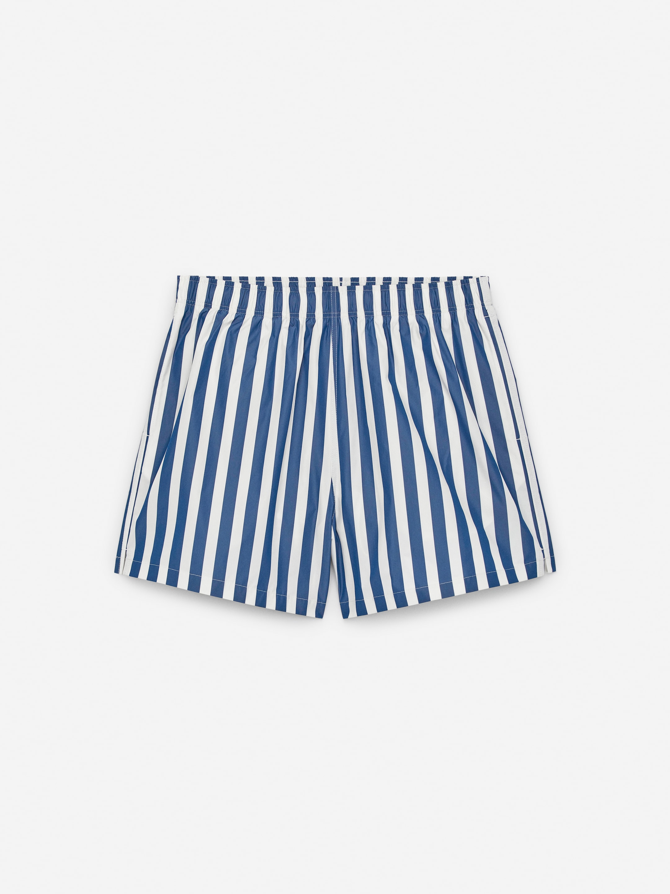 Badeshorts mit Streifen - Blau/Weiß - Regular Fit - Men - StillMedia/DescriptiveStillLife - 2