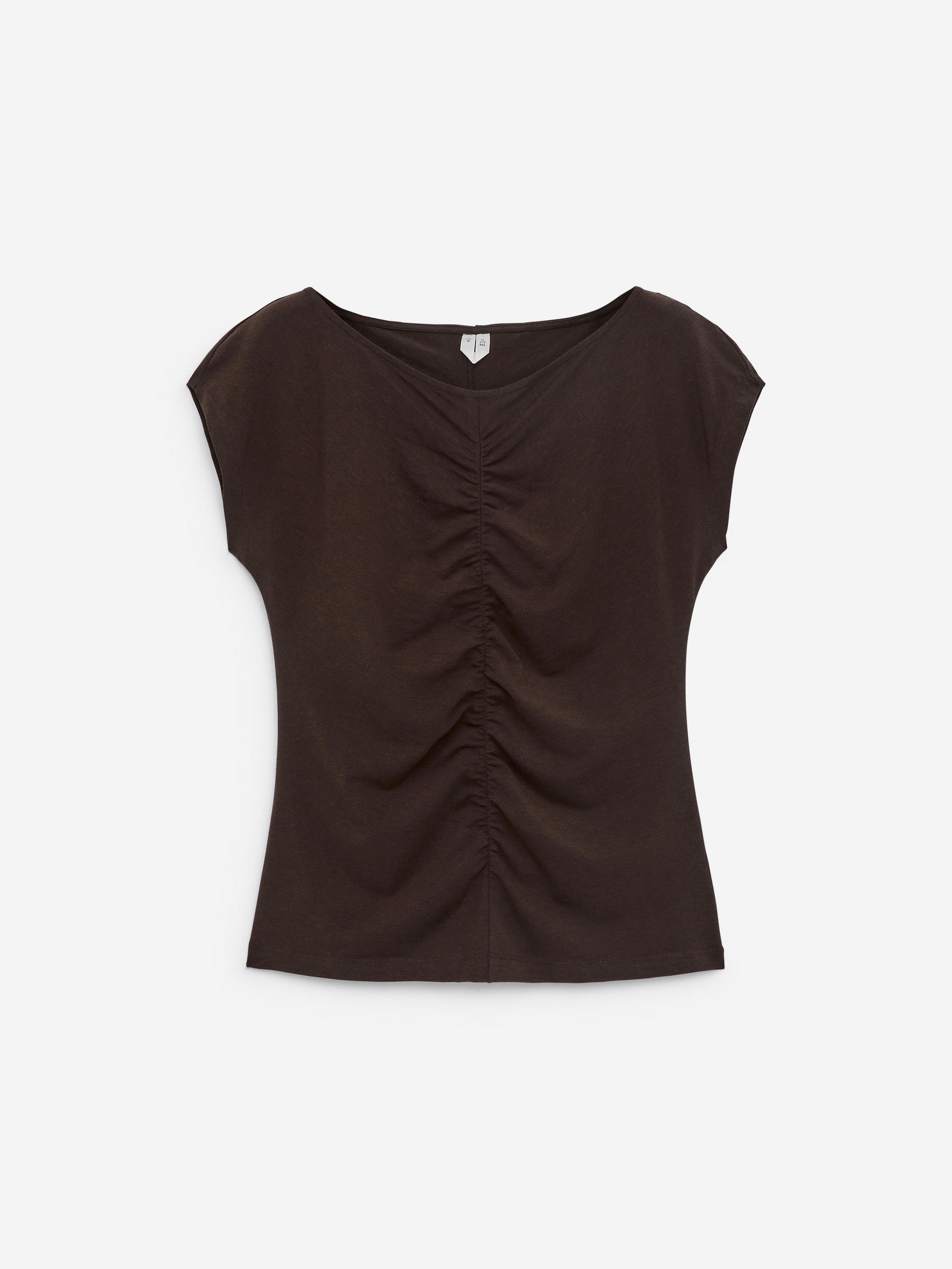 Haut froncé-#3C3533-16163