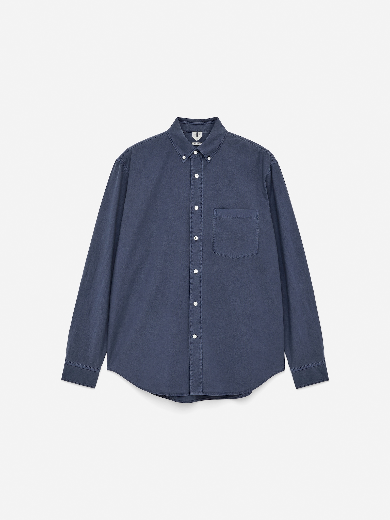 Relaxed Oxford Shirt - Blue/Dusty Mint