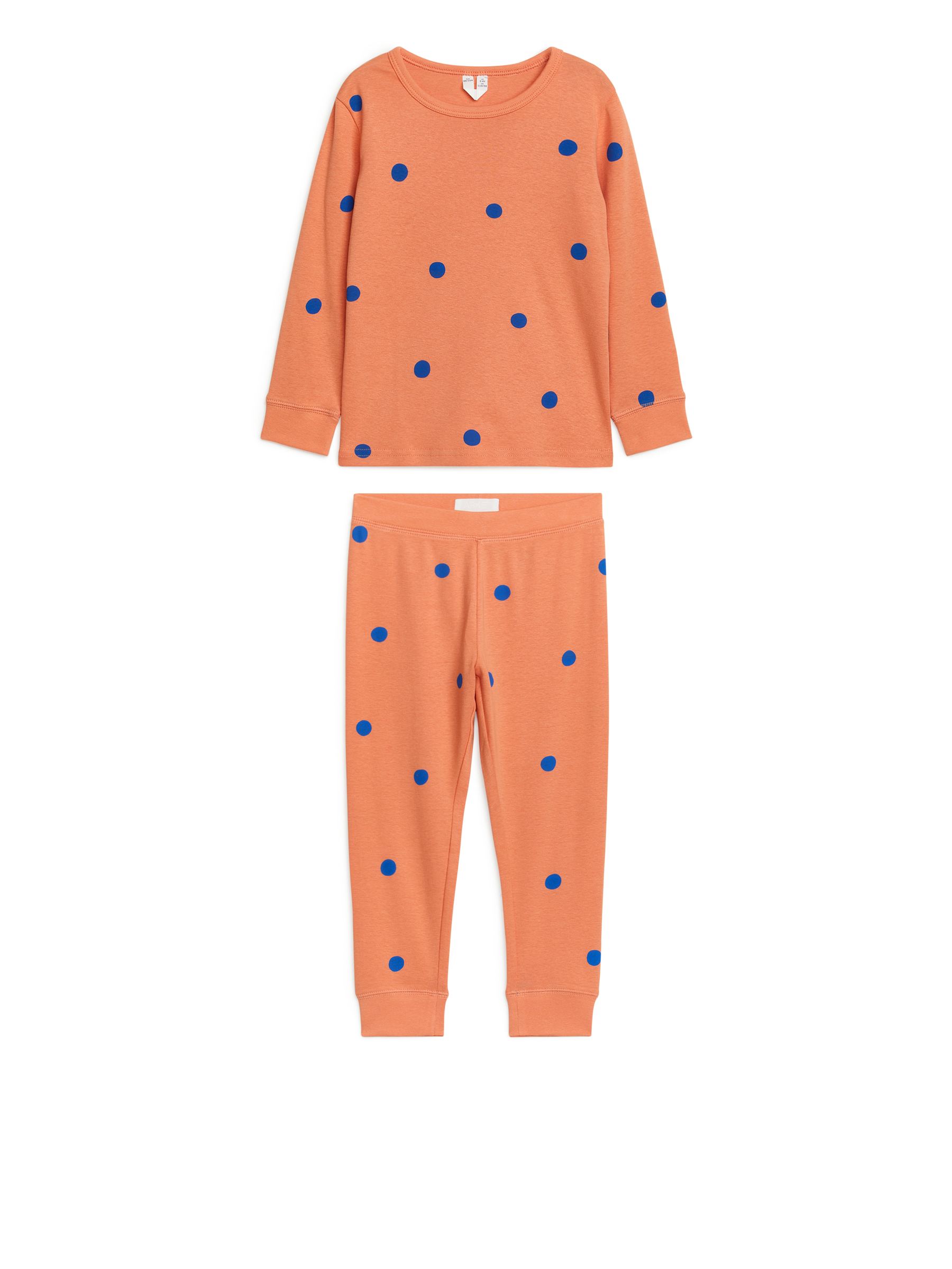 Jersey-Pyjama - Orange - Regular Fit - Kinder - StillMedia/DescriptiveStillLife - 2