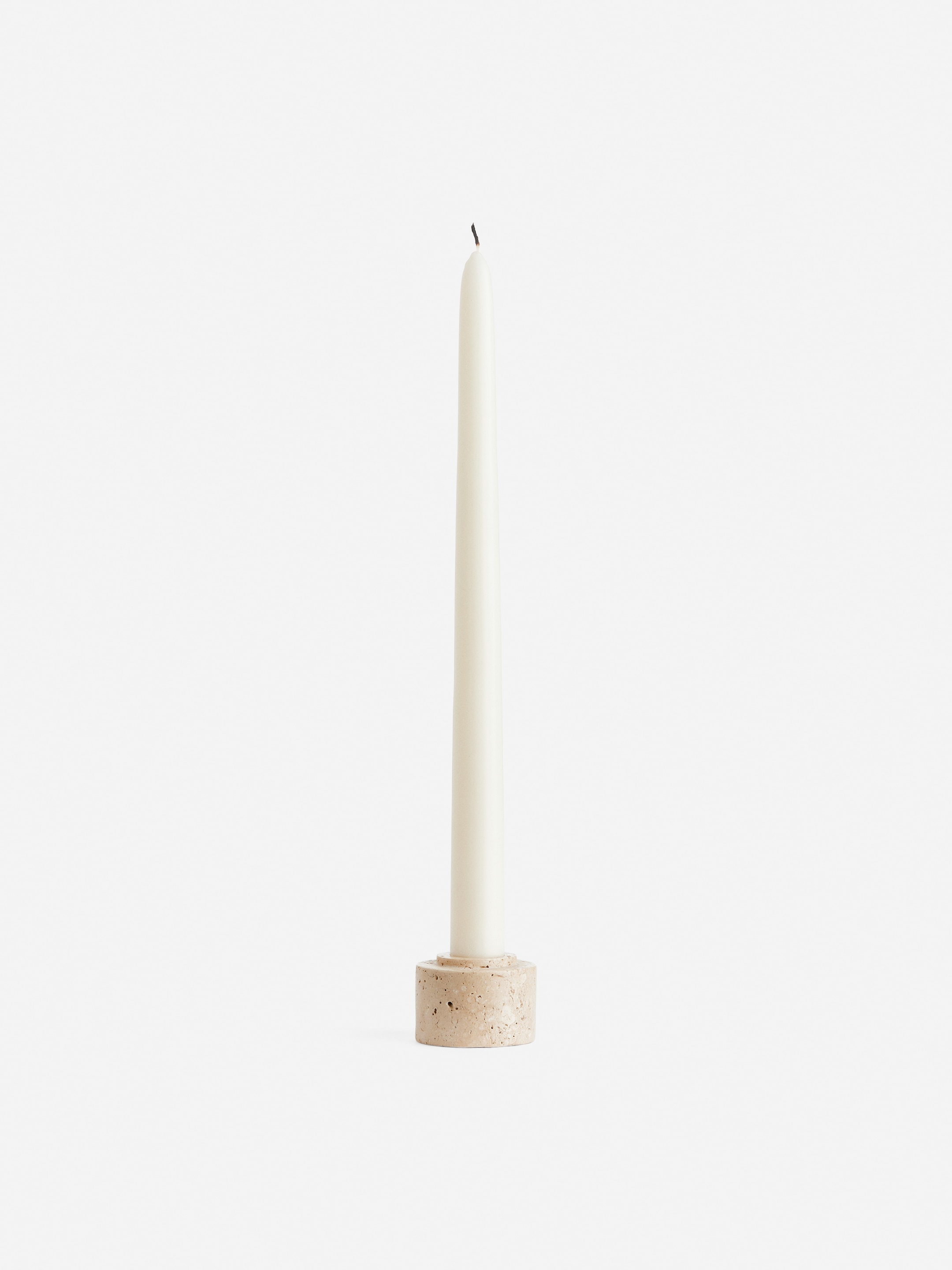 Tapered Candles Set of 2 - Off White - Homeware - StillMedia/DescriptiveStillLife - 2