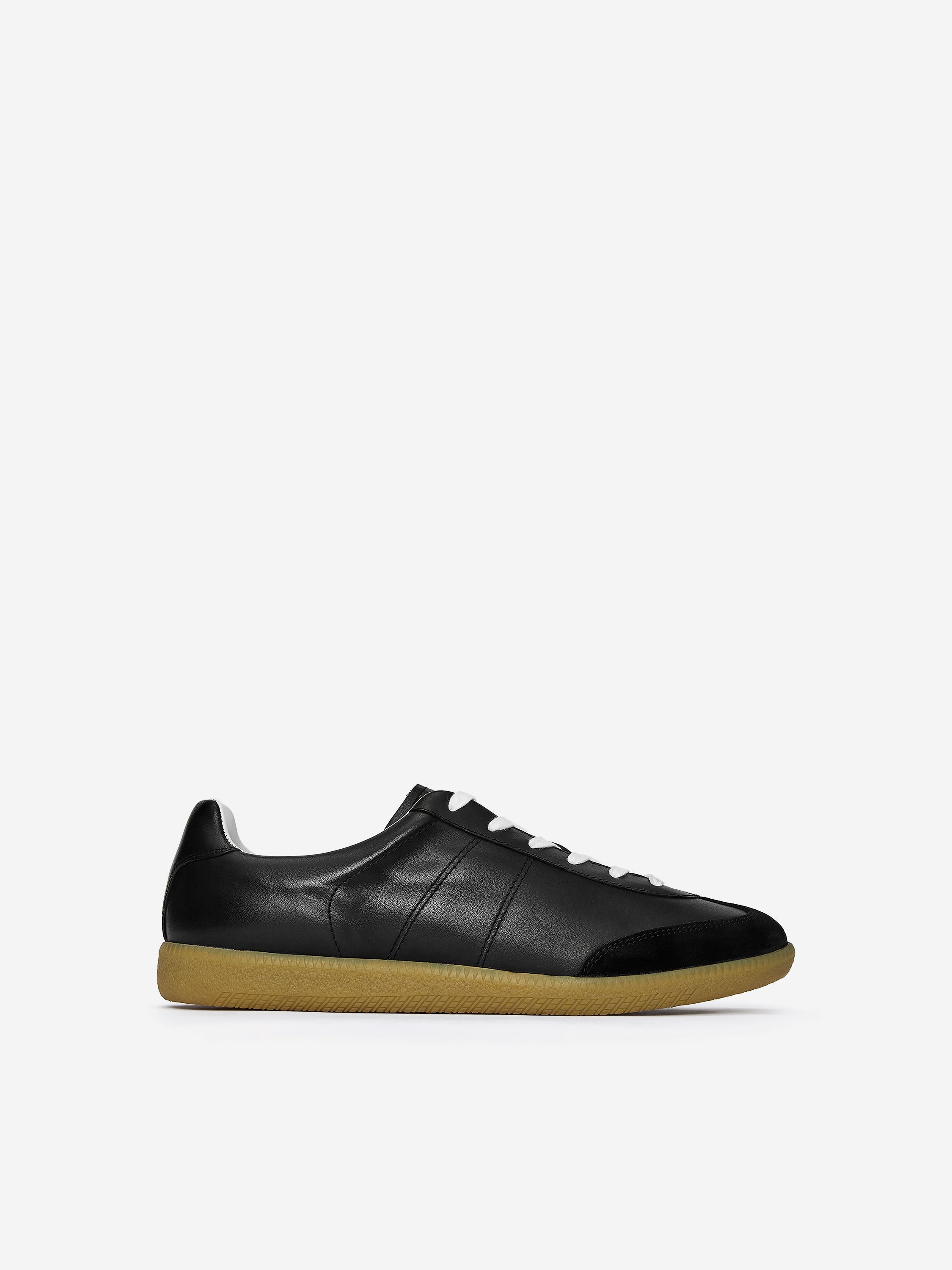 Leather Trainers-#272627-16293