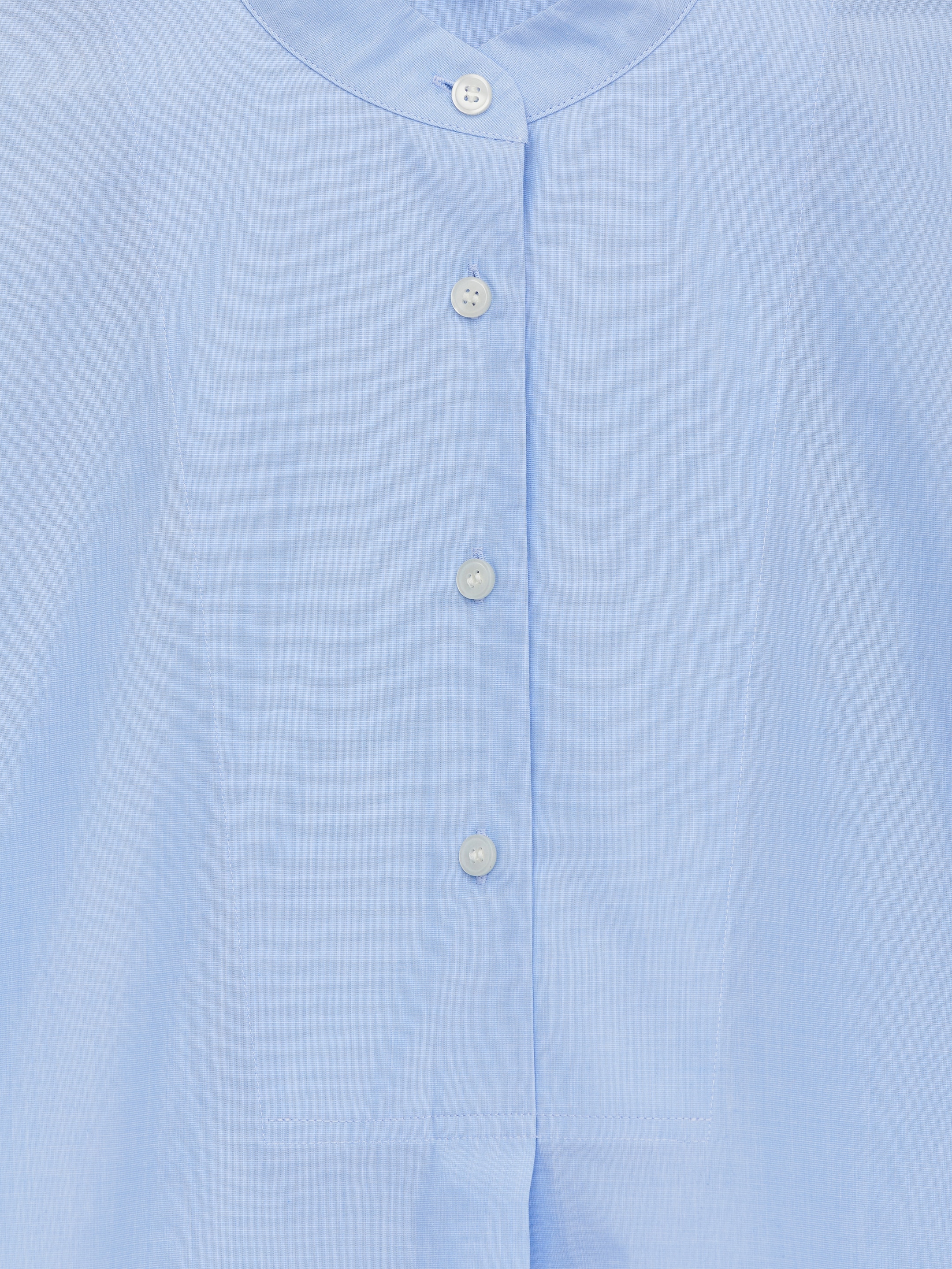 Robe-chemise en coton - Bleu ciel - Regular fit - Femme - StillMedia/DescriptiveDetail - 2