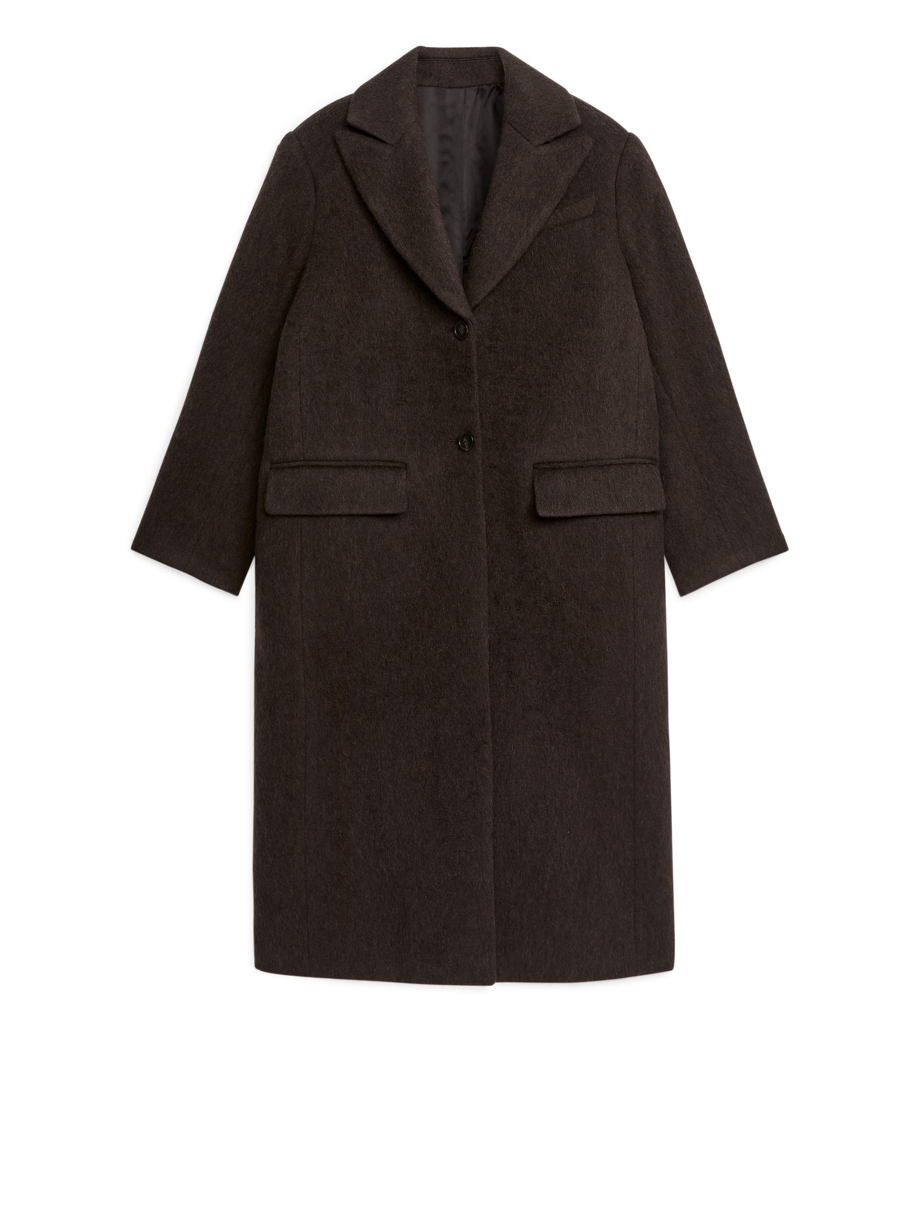 Cappotto oversize in misto lana - Marrone - Oversize - Women - StillMedia/DescriptiveStillLife - 1