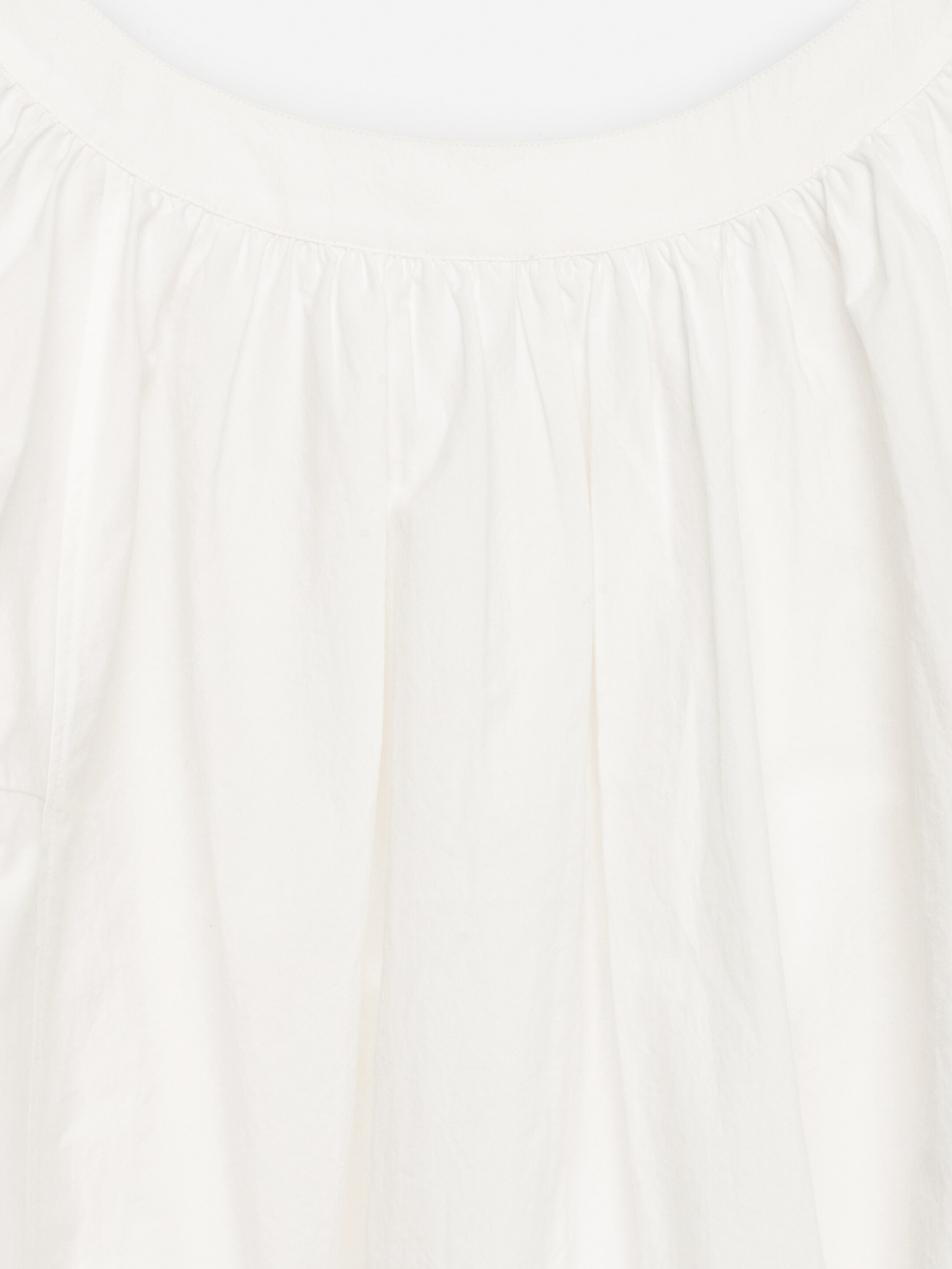 Ver imagem maior: Top com bainha em balão - Branco - SENHORA | H&M PT 2